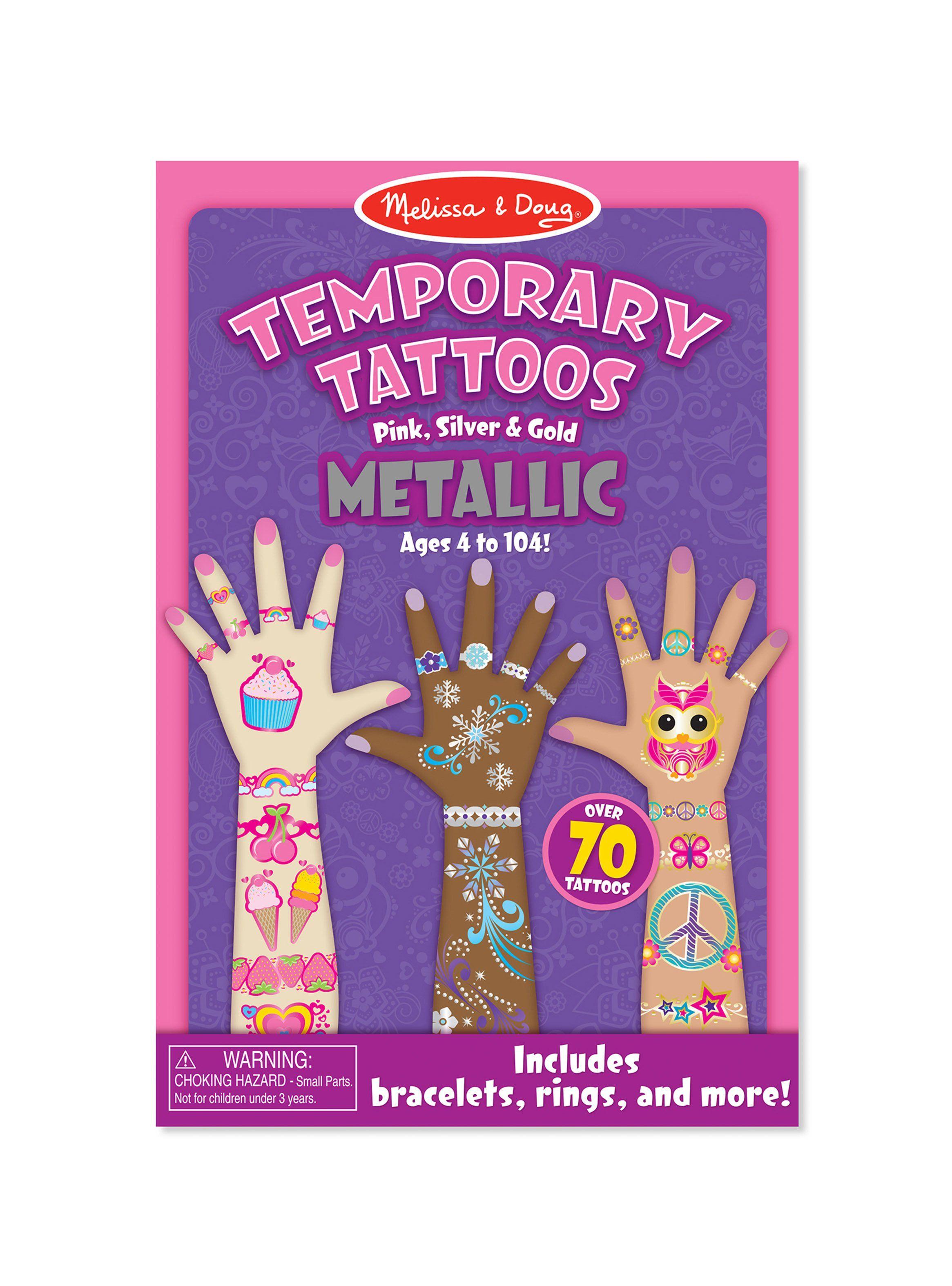 Melissa & Doug Tatuajes Removibles Metálicos Caramba-0