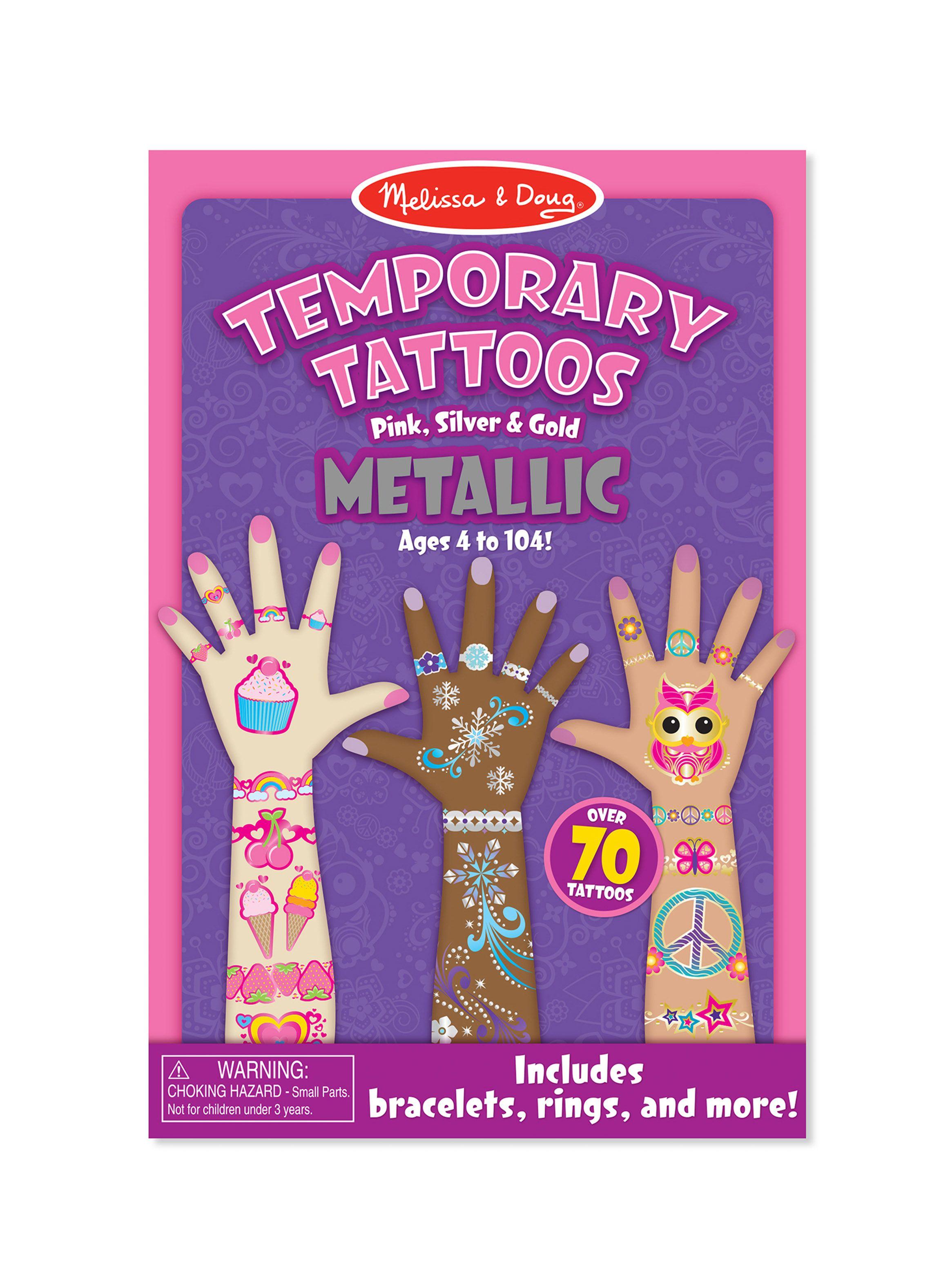 Melissa & Doug Tatuajes Removibles Metálicos Caramba-1