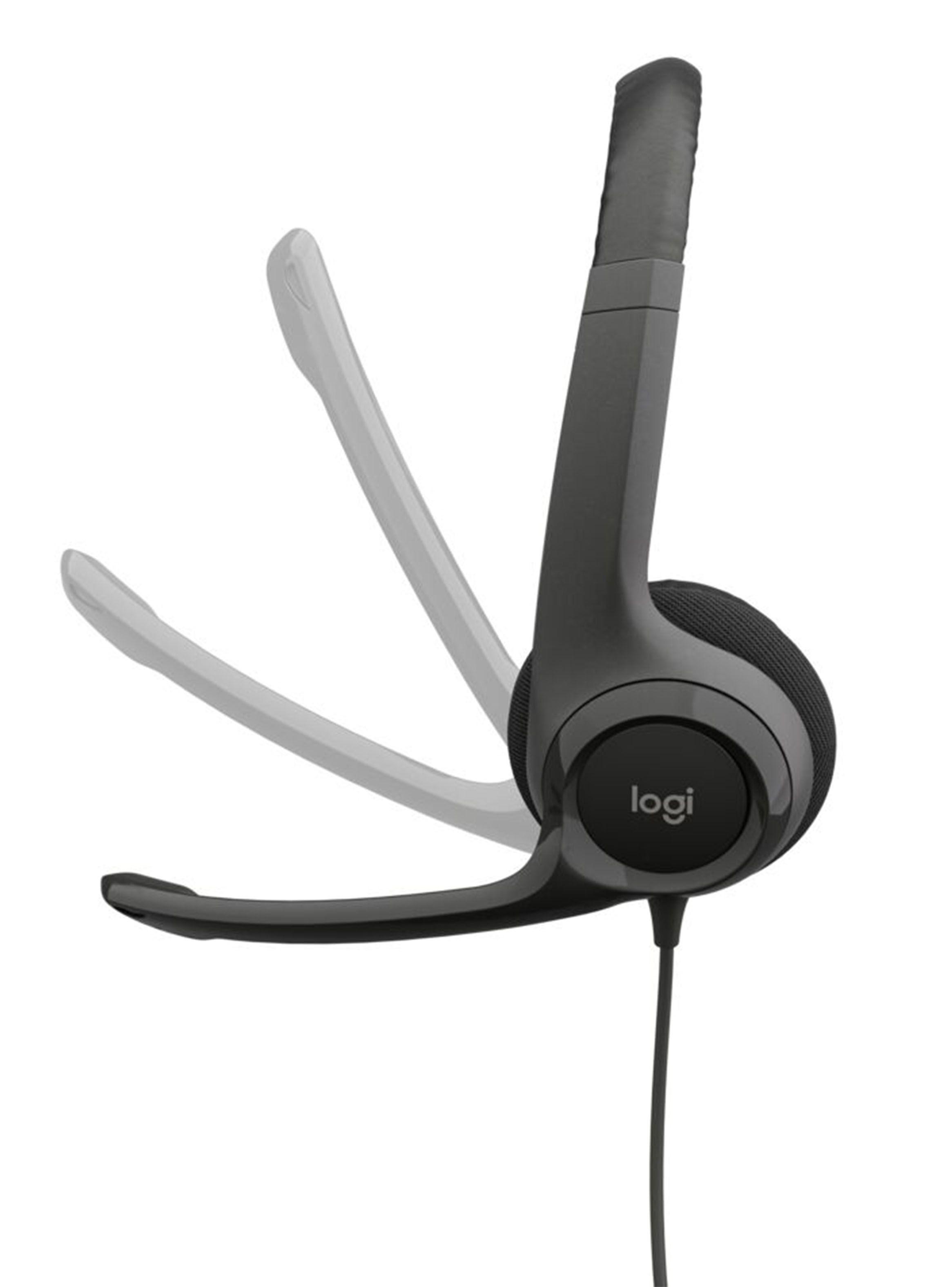 Audífonos Headset H390 USB Negro-2