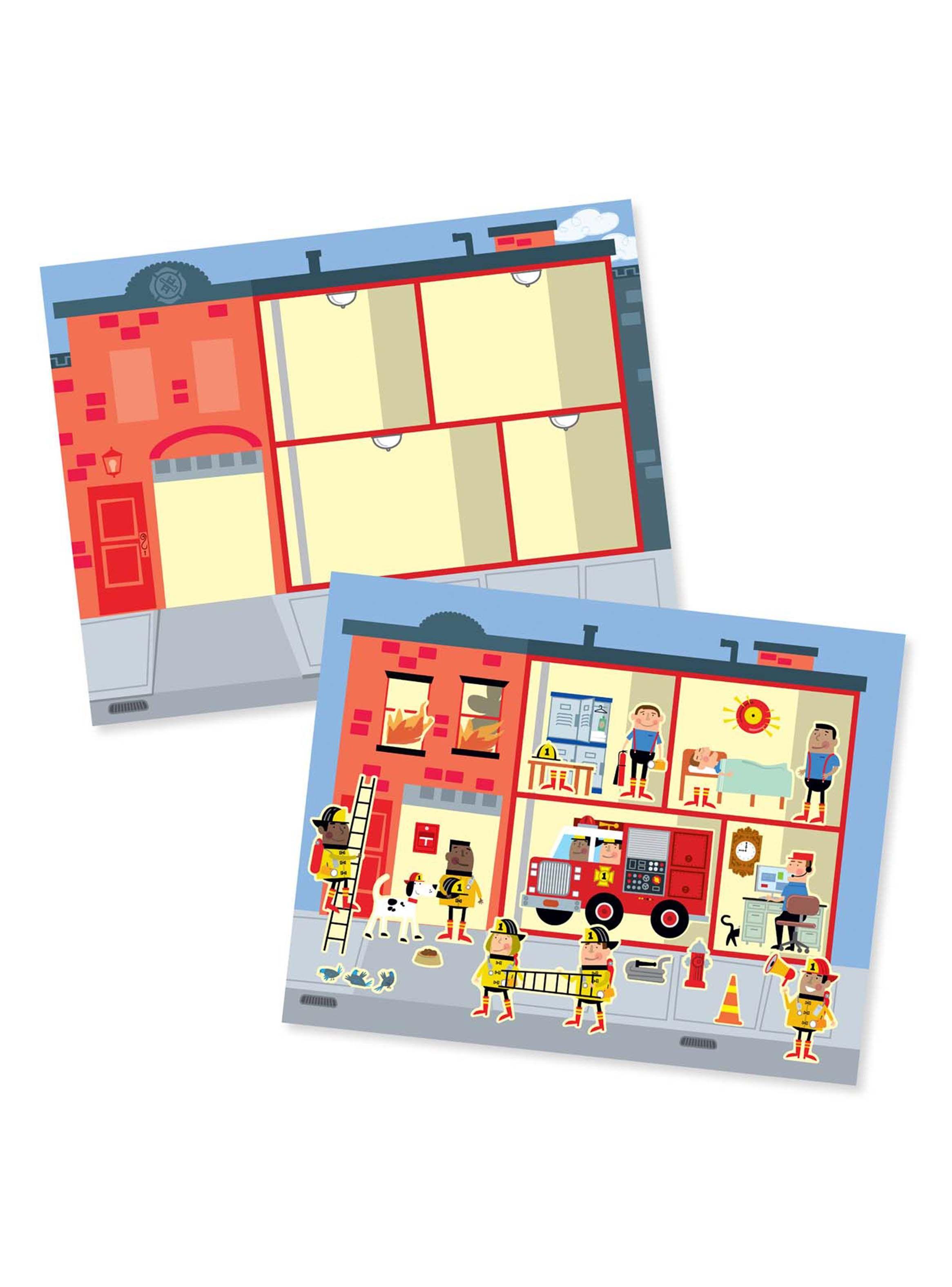 Melissa & Doug Pad stickers reutilizables - Ciudad Caramba-1