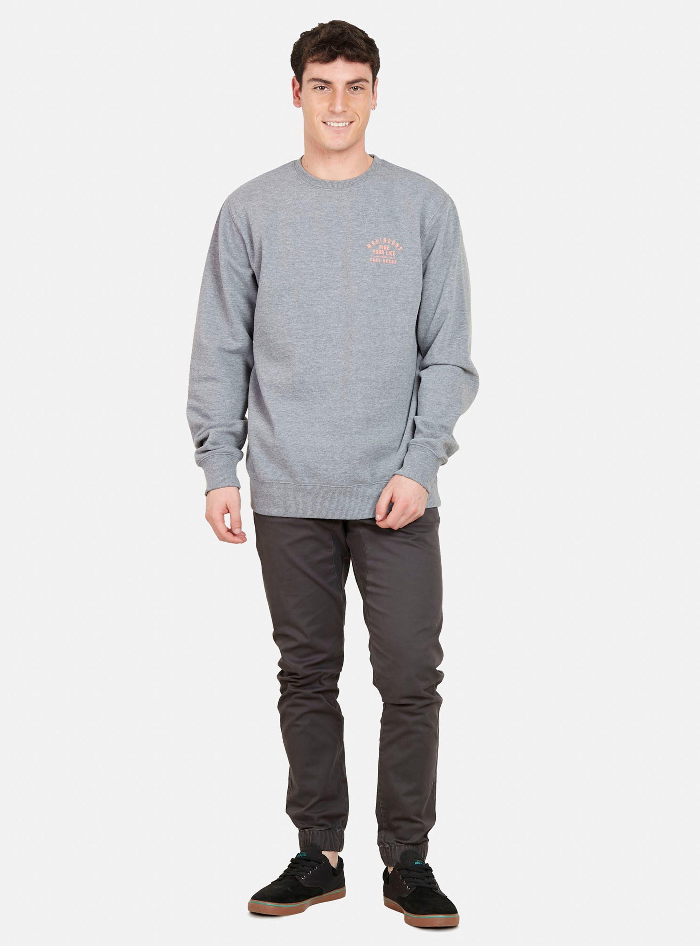 Polerón Puño Acanalado Liso-3