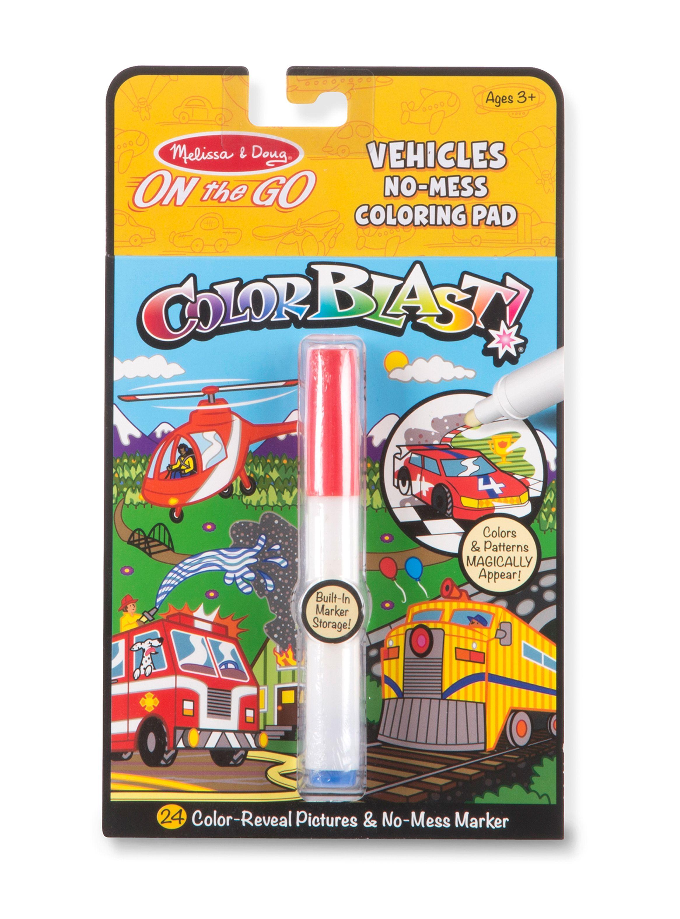 Melissa & Doug Color Blast - Vehículos Caramba-0