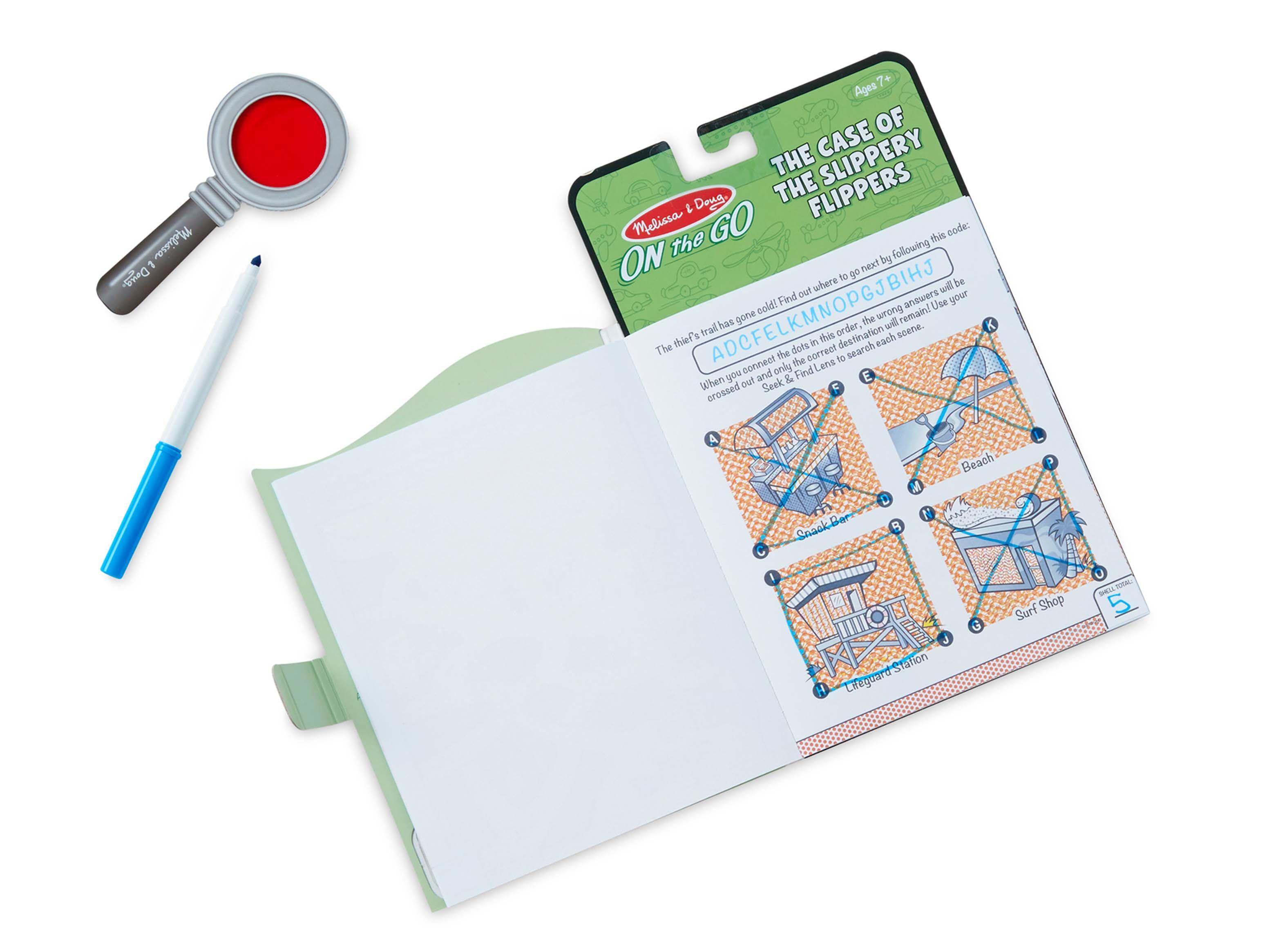 Melissa & Doug Secret Decoder Misterio en la Playa-1