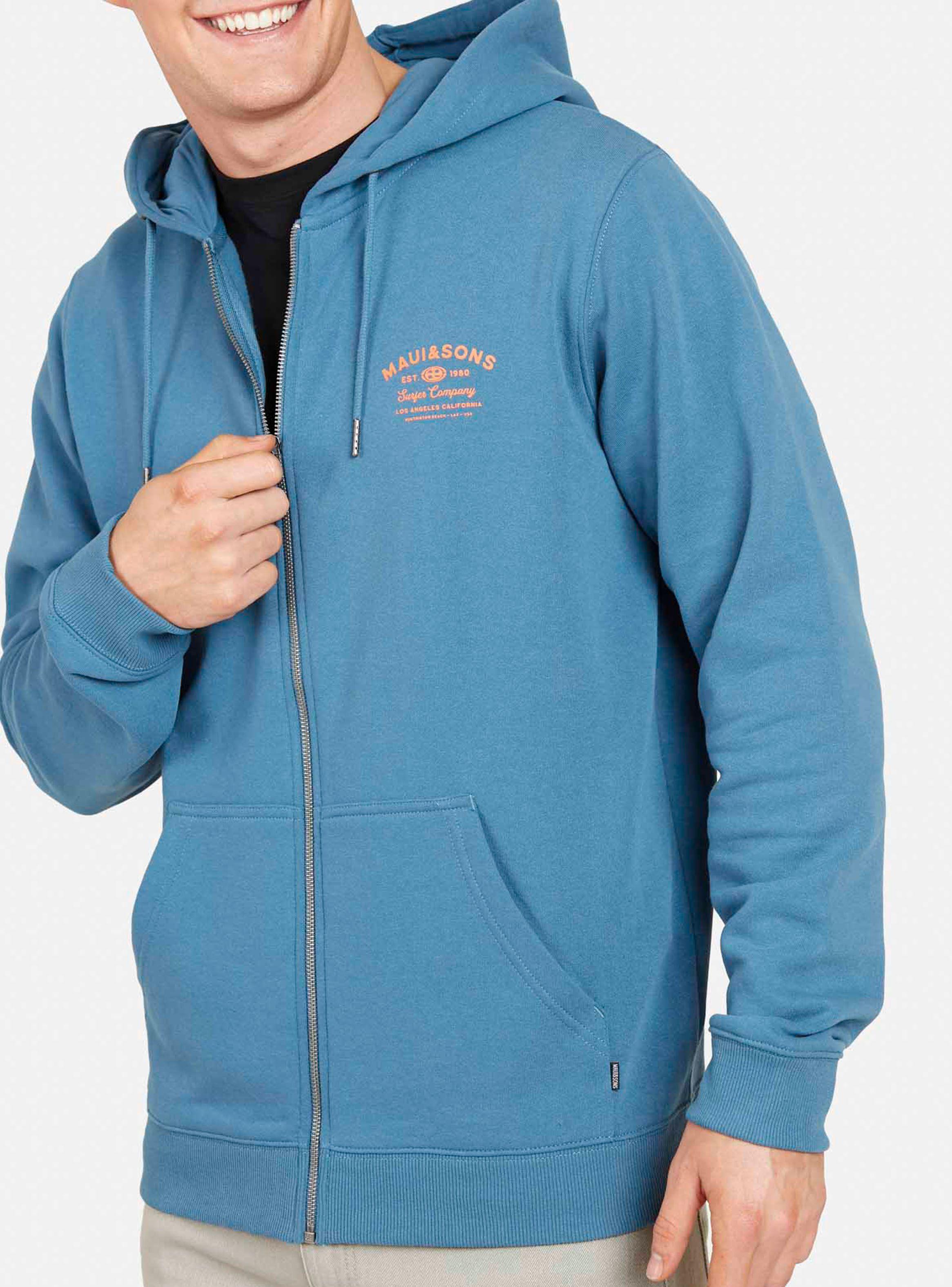 Polerón Diseño Full Zipper Canguro-2