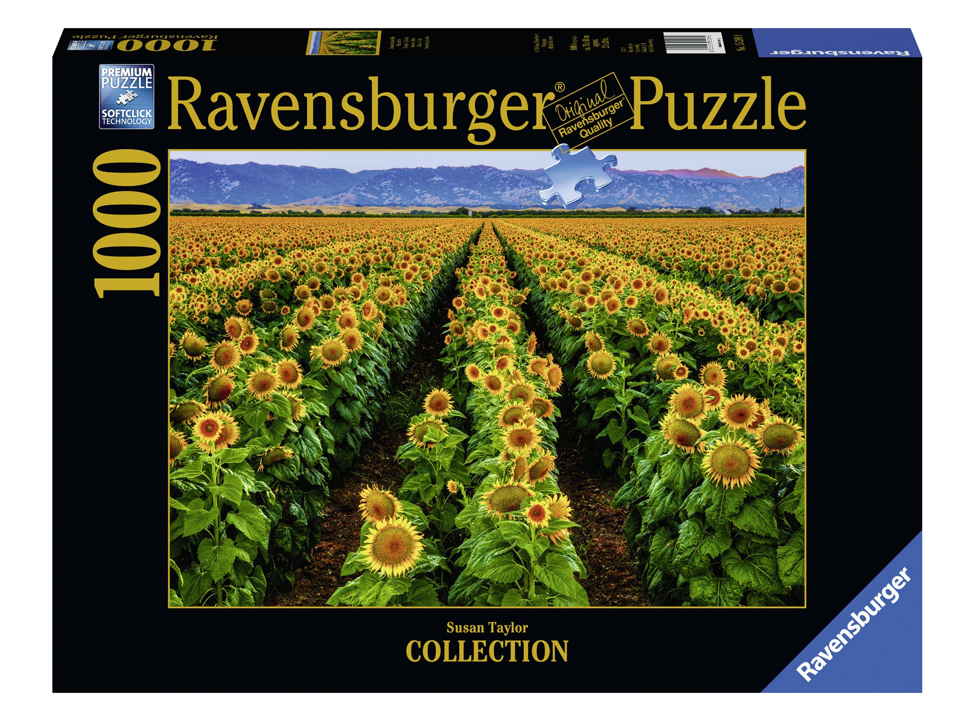 Ravensburger Puzzle Campo de Girasoles 1000 Piezas Caramba-0