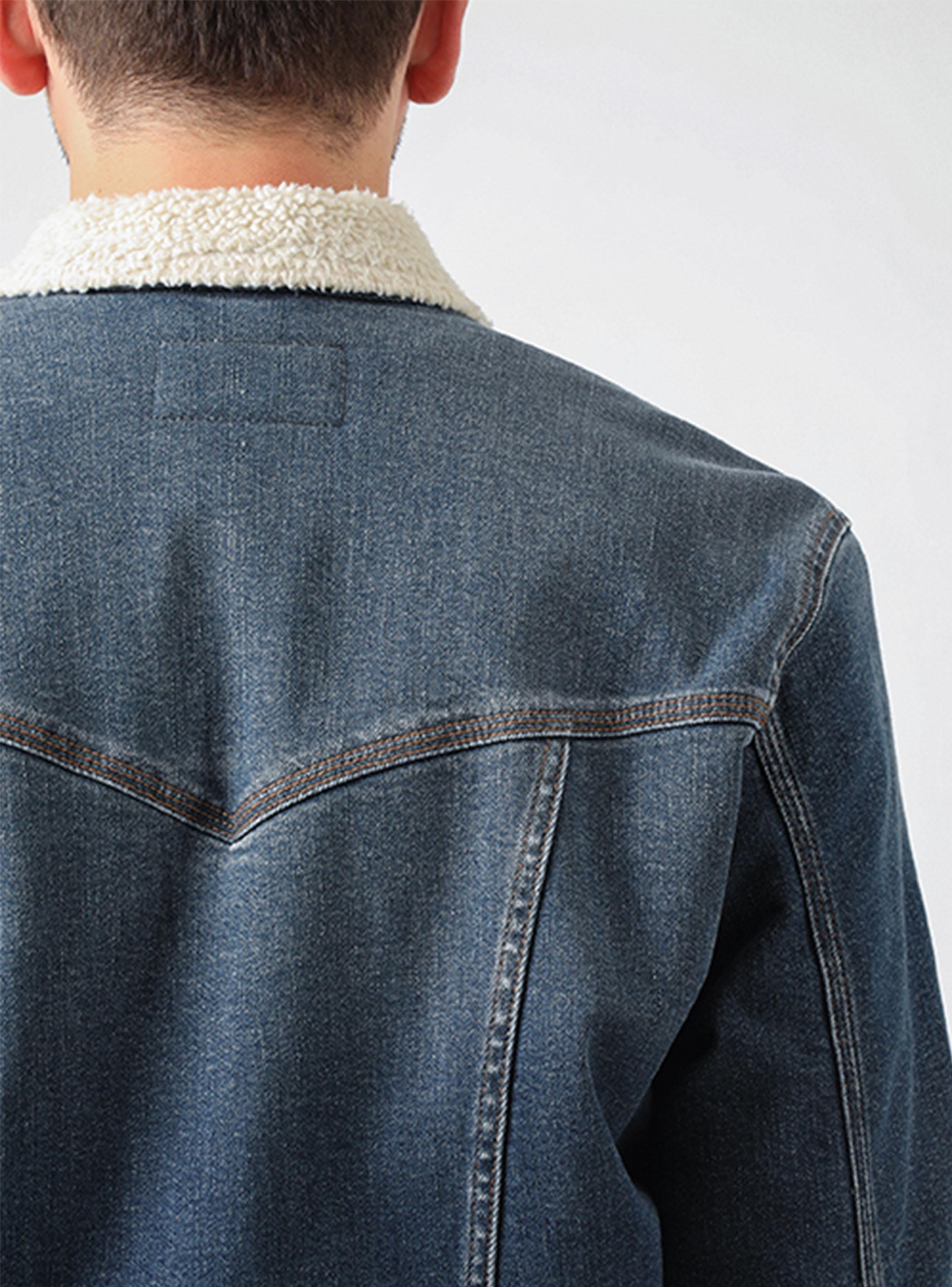 Chaqueta Denim Chiporro Cuello Aviador-2