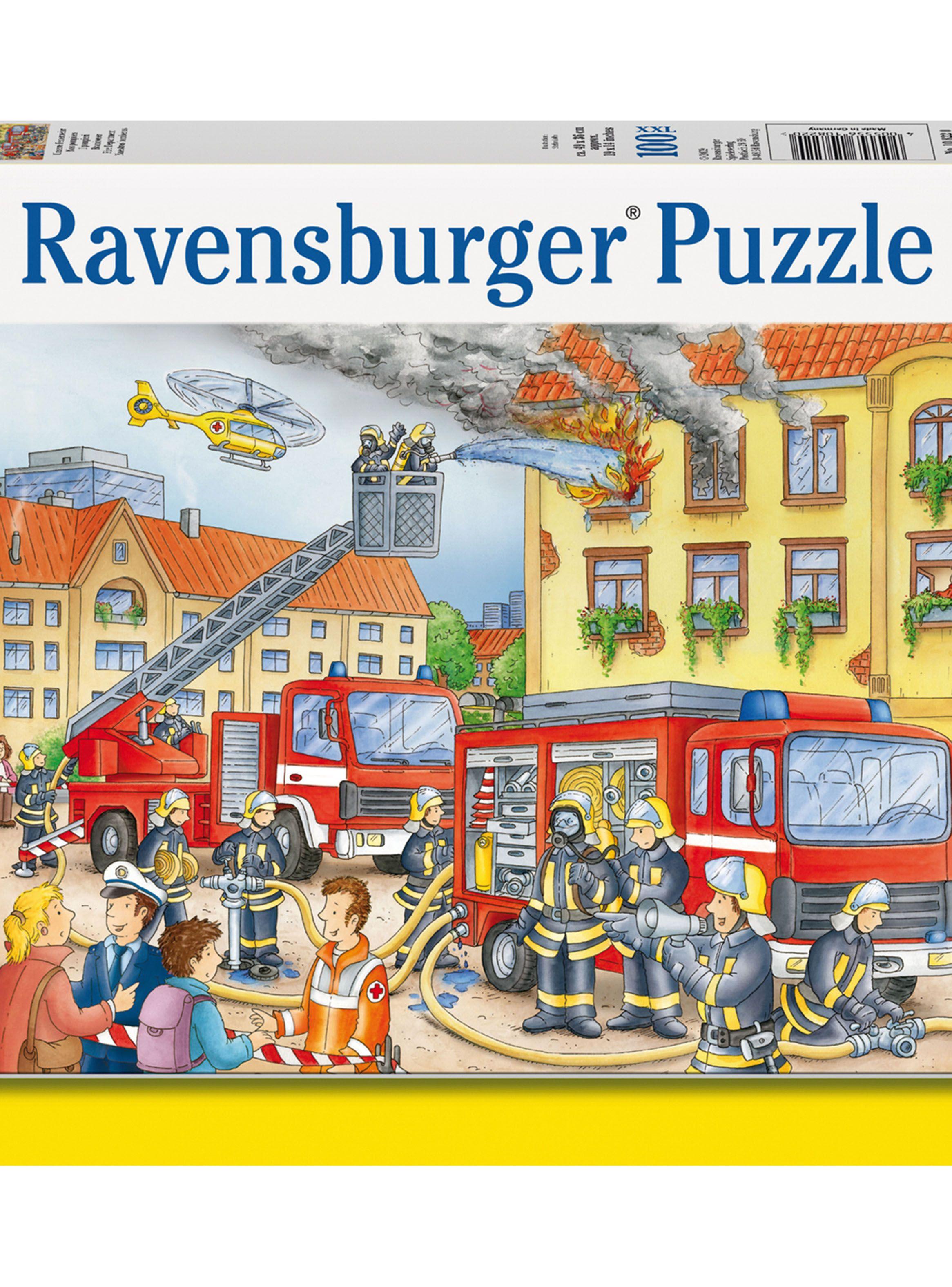 Puzzle XXL Estación de Bomberos 100 Piezas Caramba-1