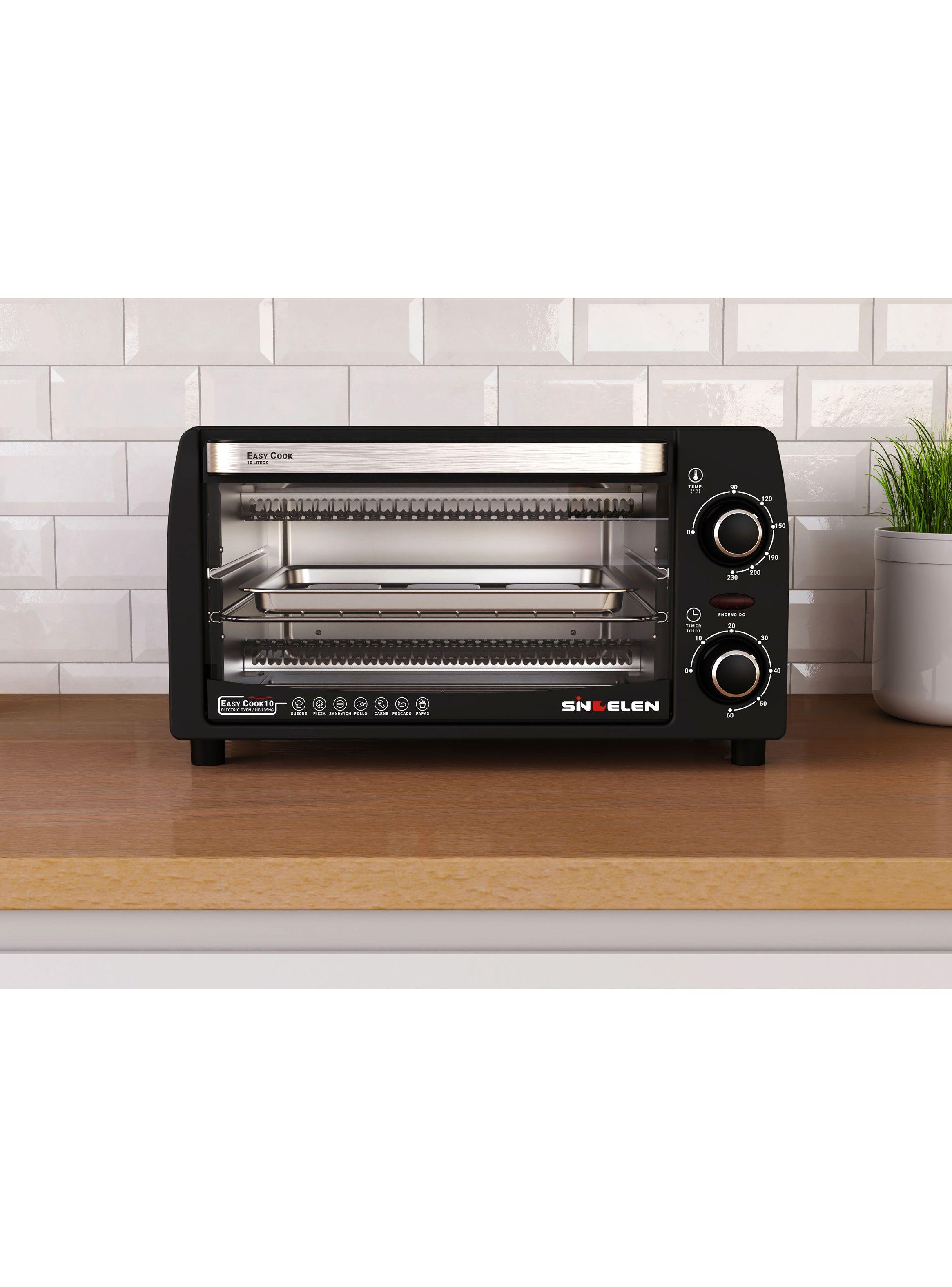 Horno Eléctrico Sobre Mesa 750W 10 Litros HE-105NG-3