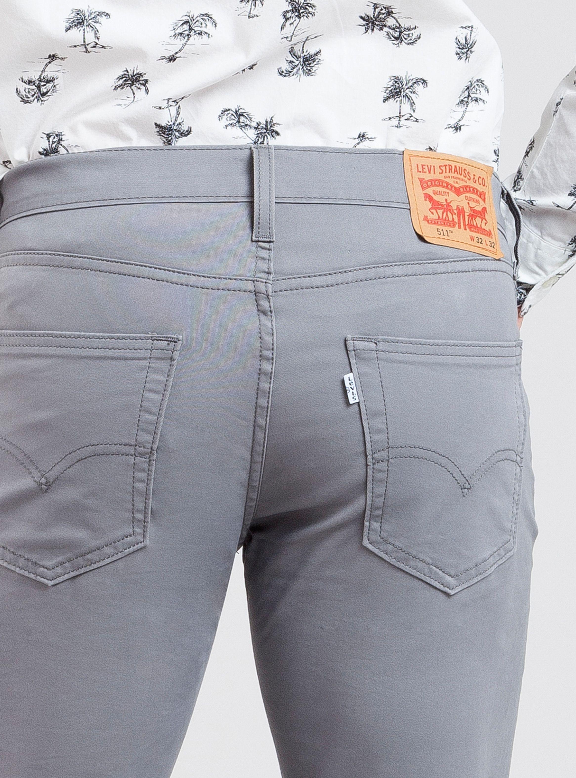 Pantalón Color Calce Slim Fit-2