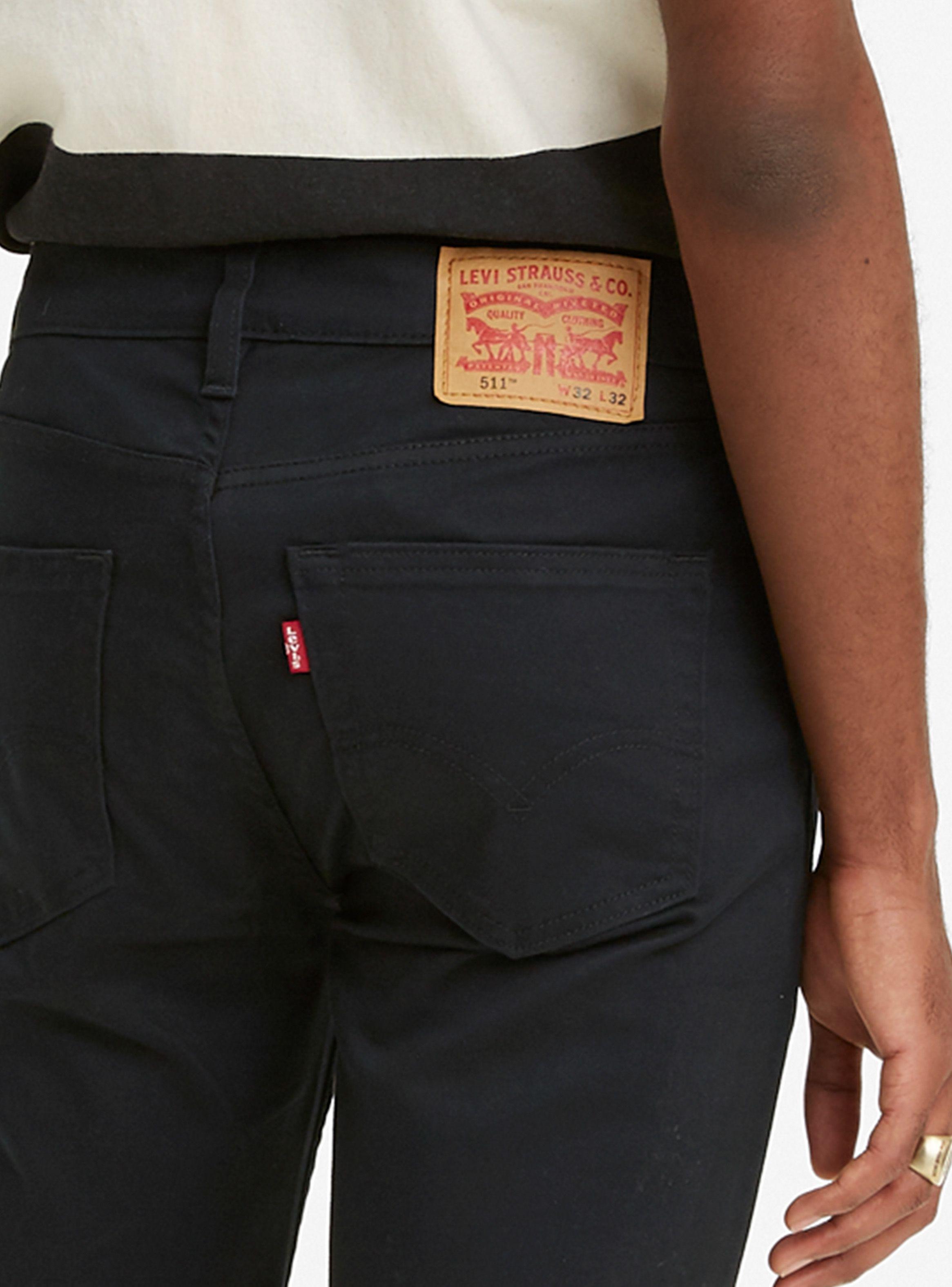 Pantalón Negro Slim Fit 511-2