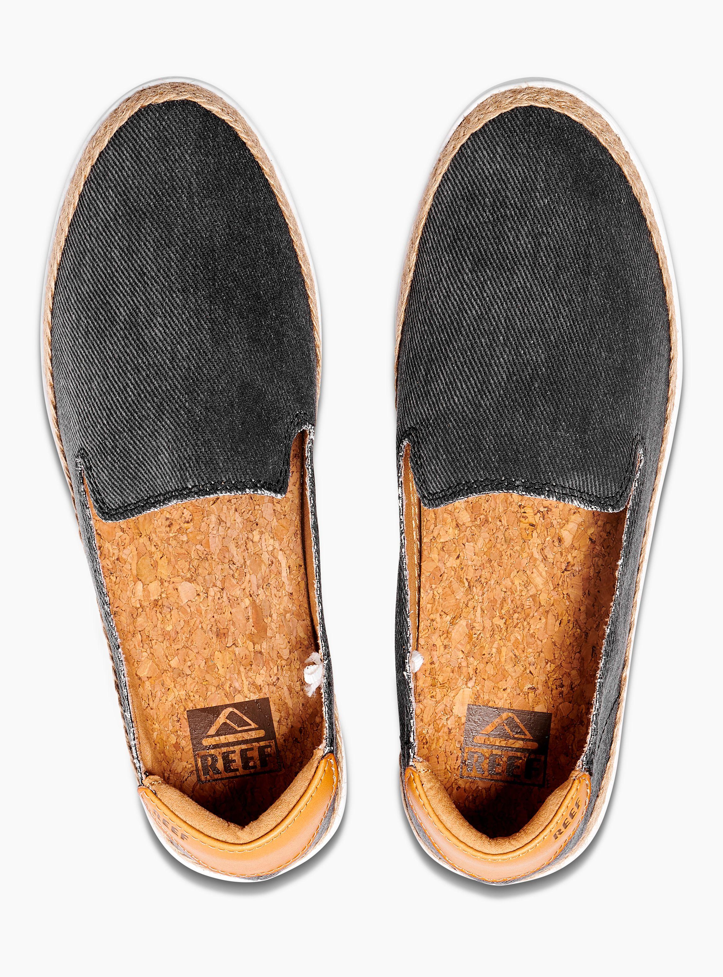 Alpargata Negra Cushion Sunrise Mujer-1