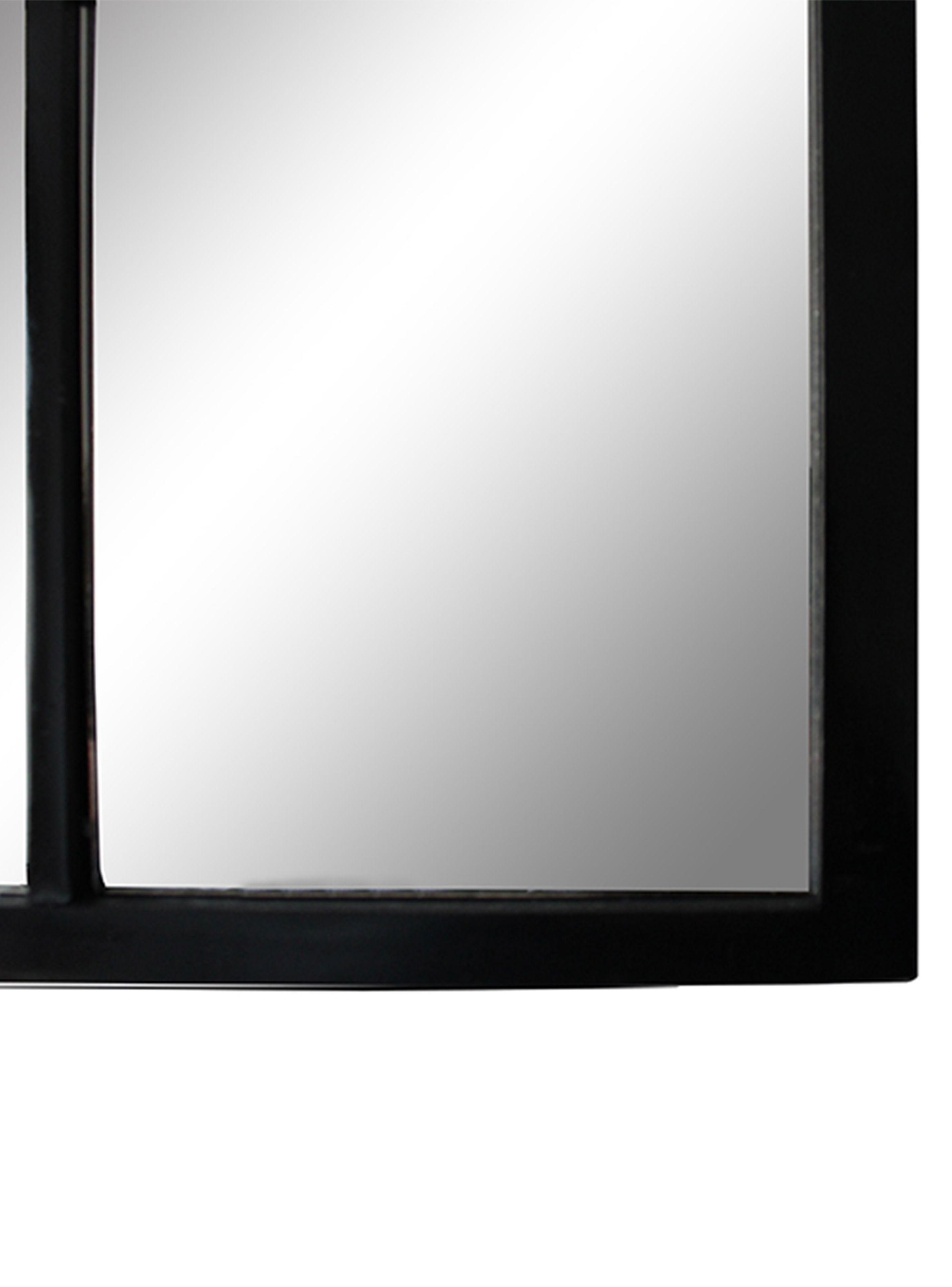 Espejo Ventana Licanray 90 x 70 cm Negro-1