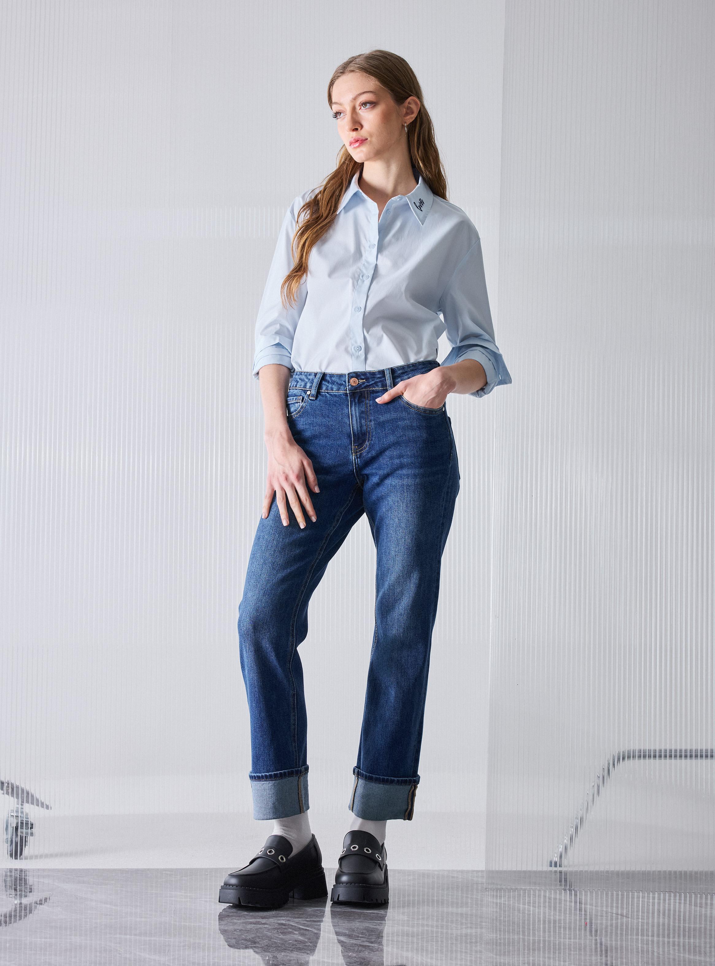 Jeans Slim Fit Básico-4