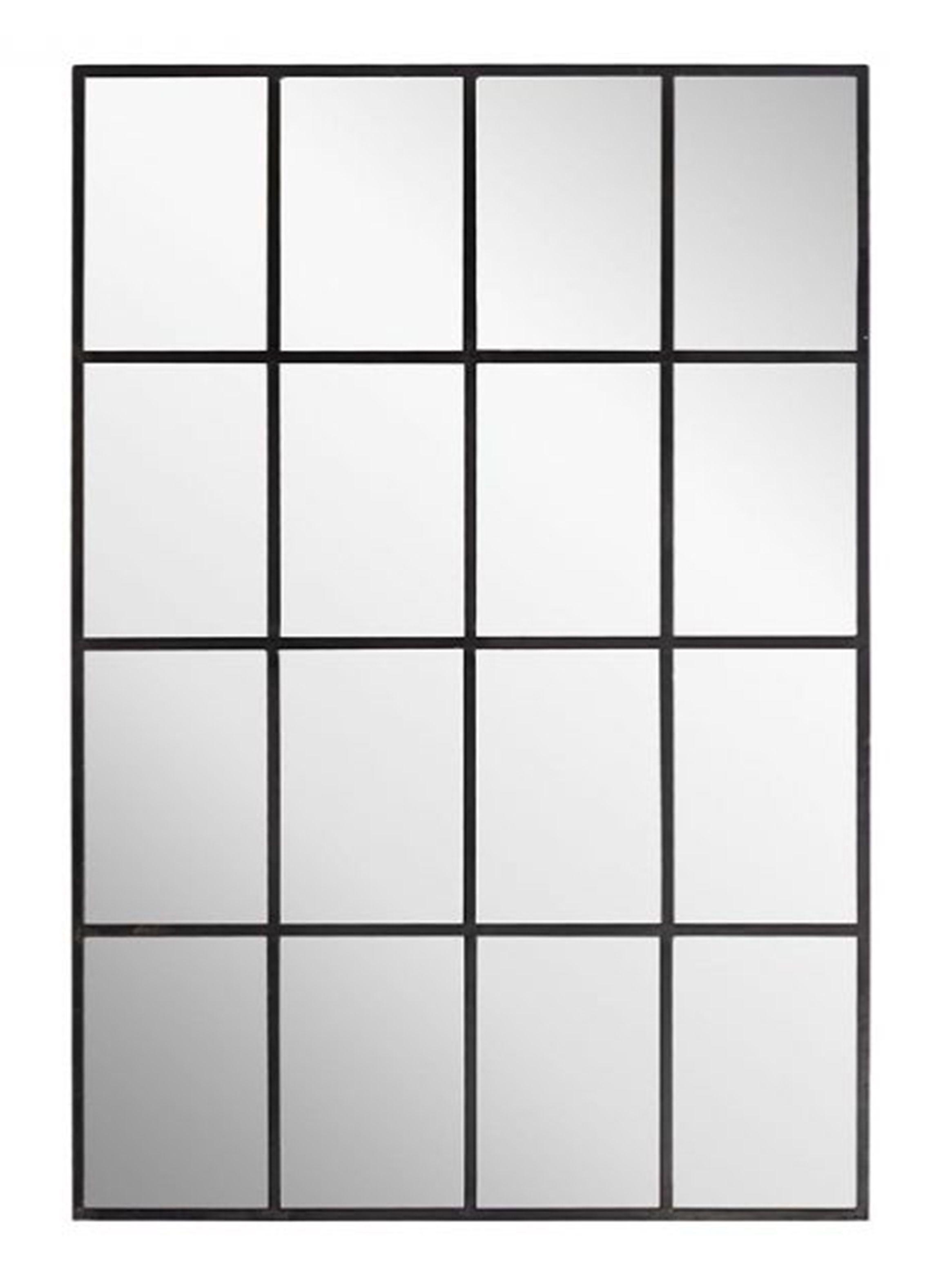 Espejo Ventana Licanray 120 x 80 cm Negro-0
