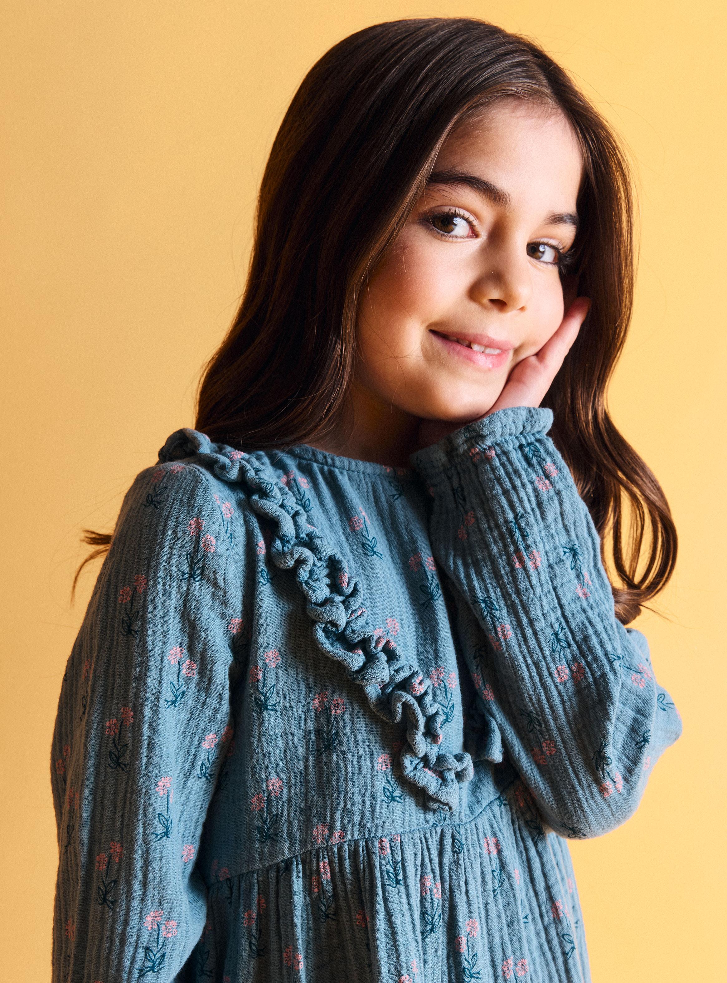 Vestido Bambula Estampada-4