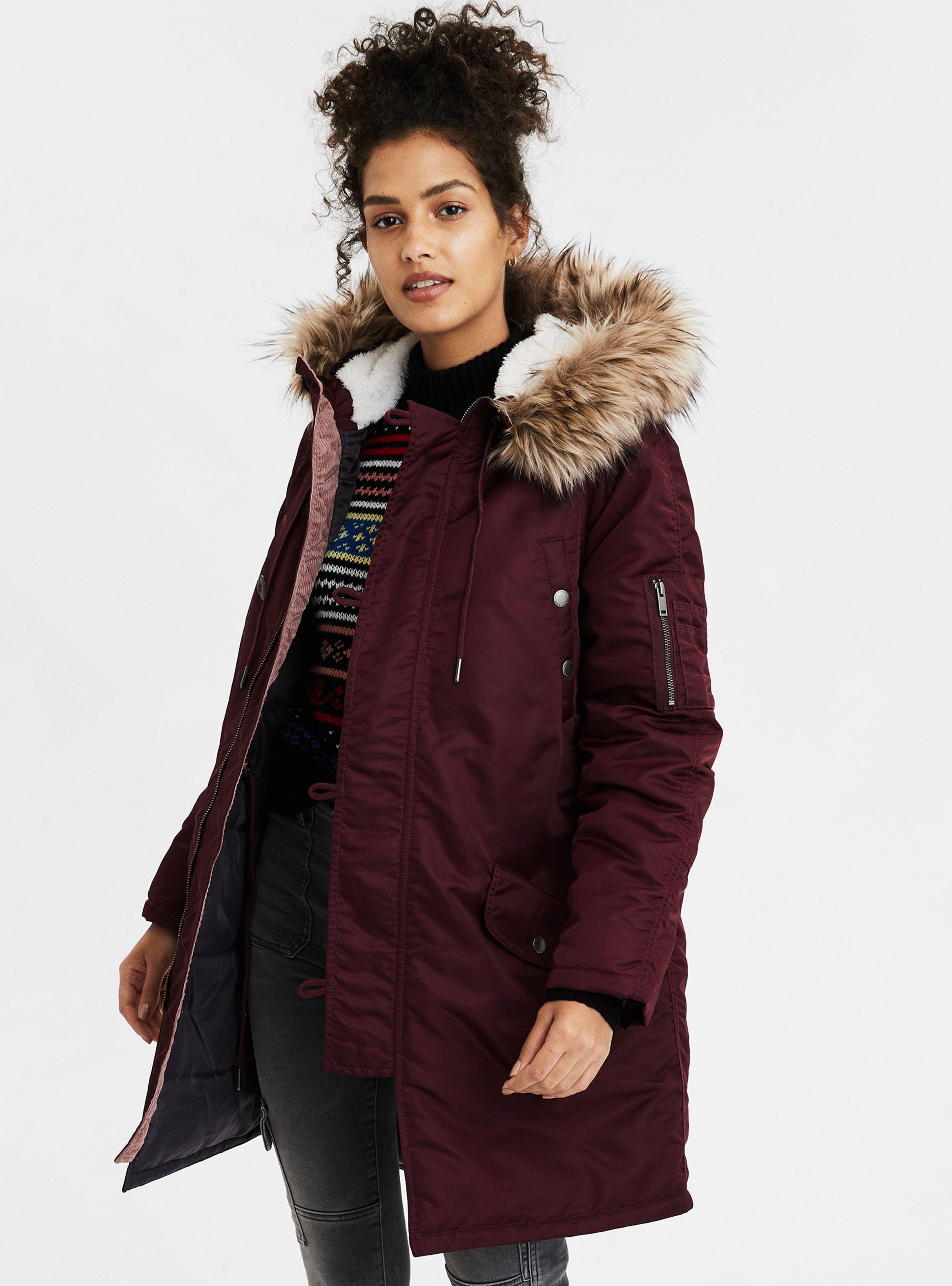 Satín Parka American Eagle-0