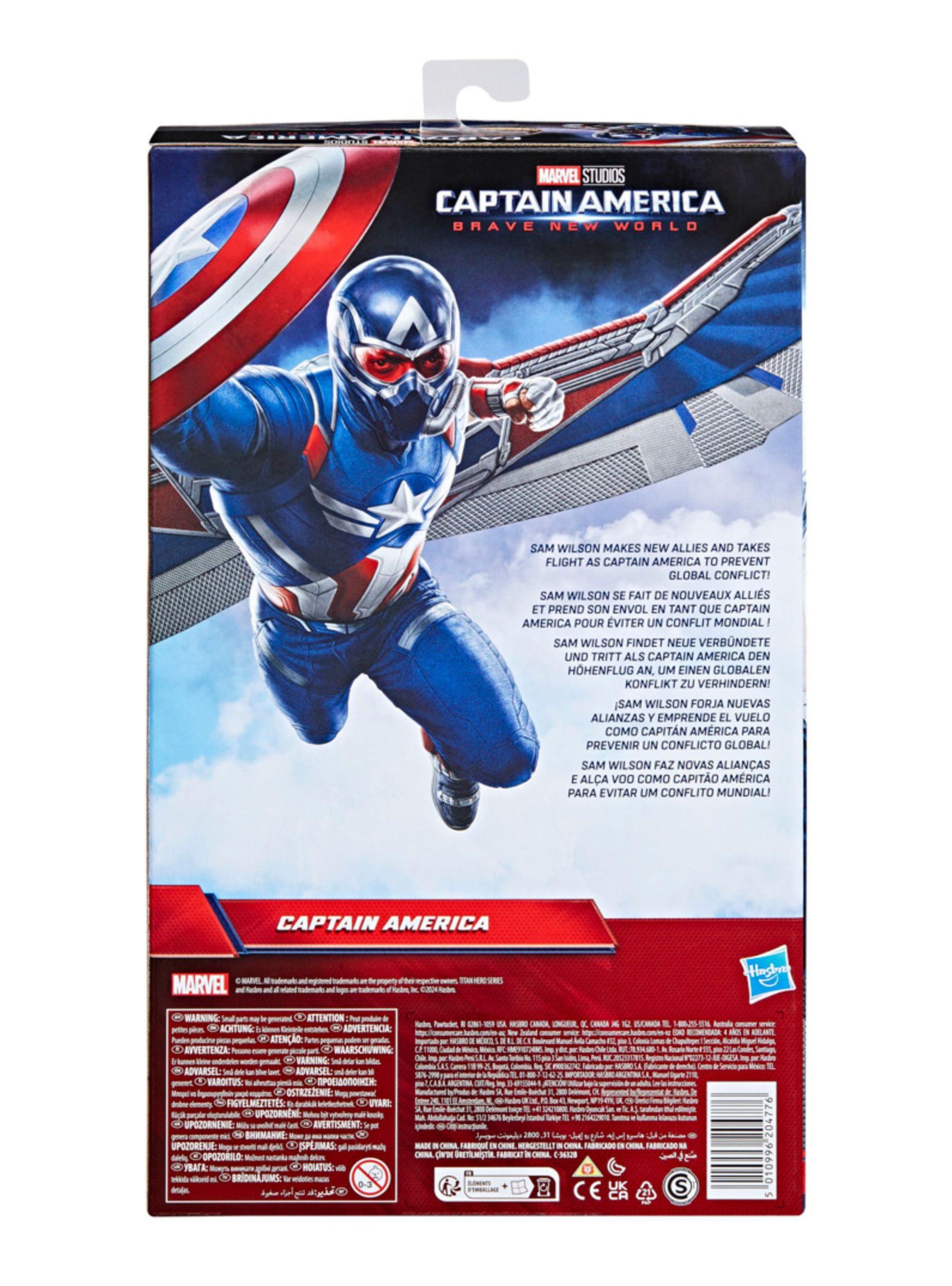 Figura de Acción Titan Hero Series Capitán América-4