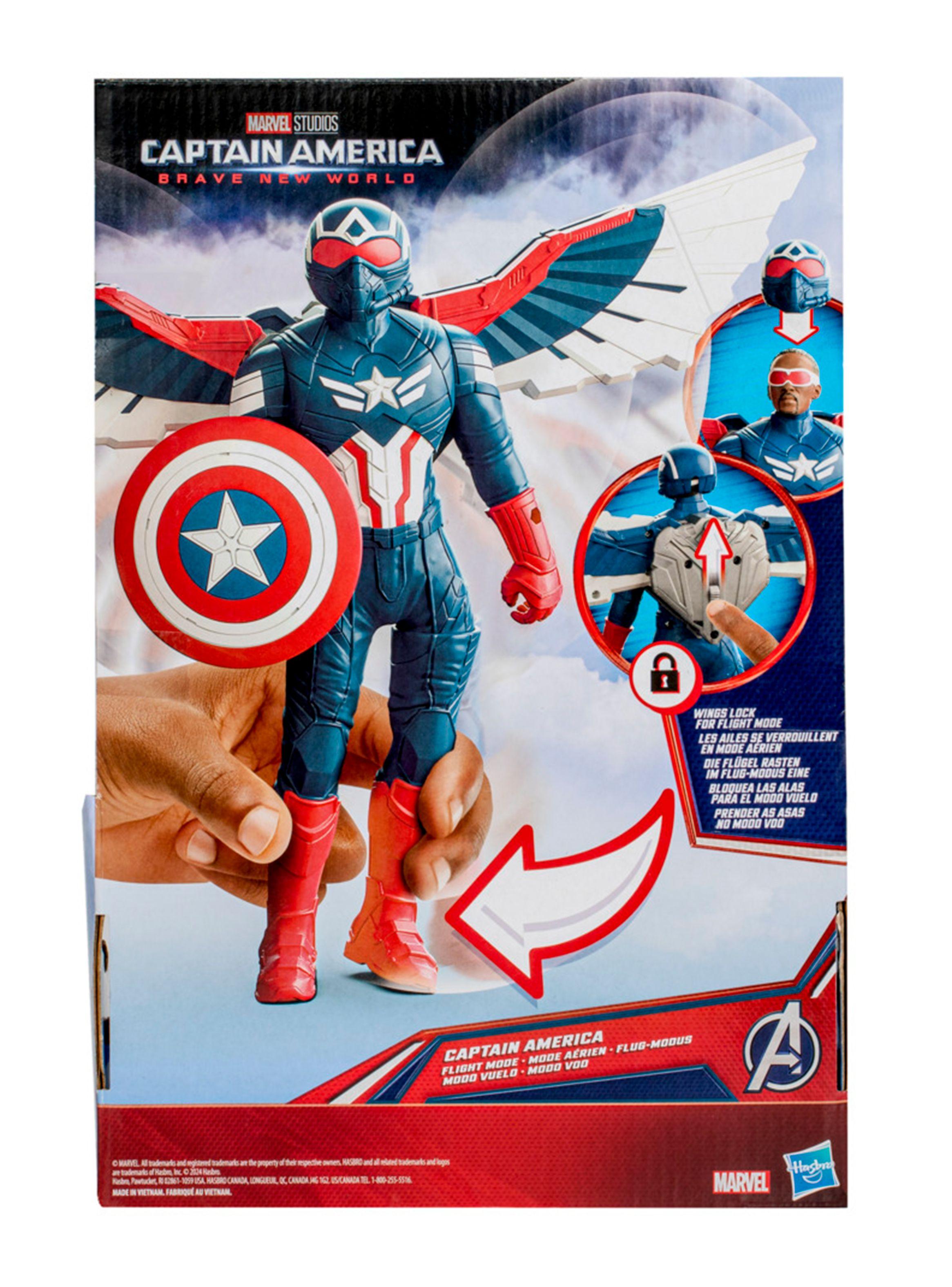 Figura de Acción New World Capitán América Modo Vuelo-3
