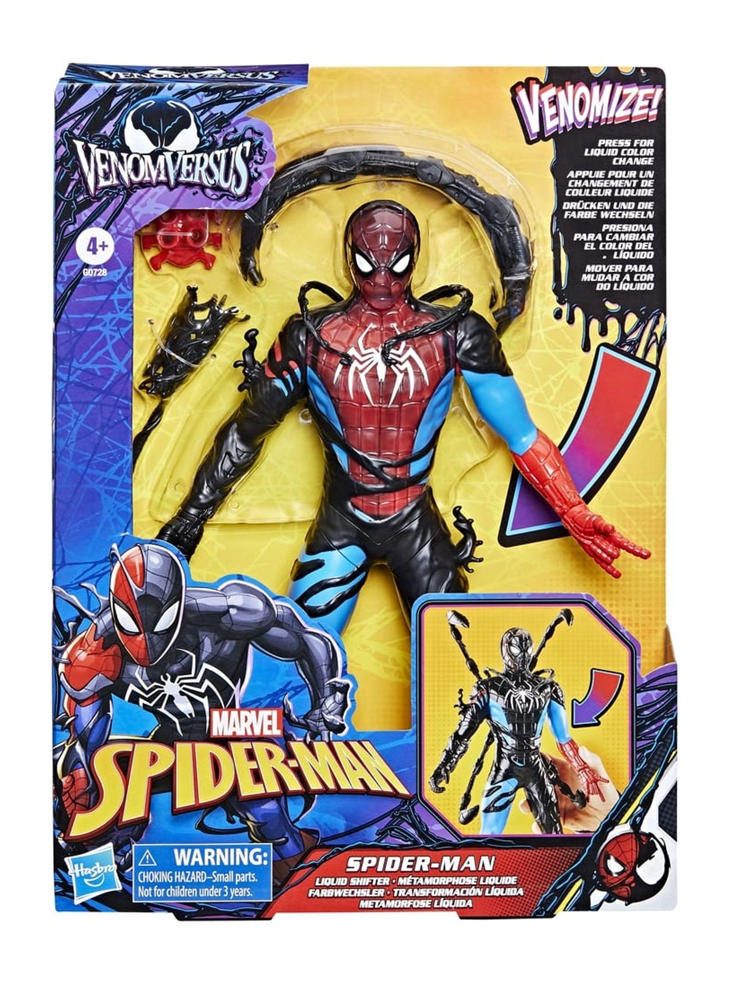 Figura de Acción Transformación Líquida Spiderman-4