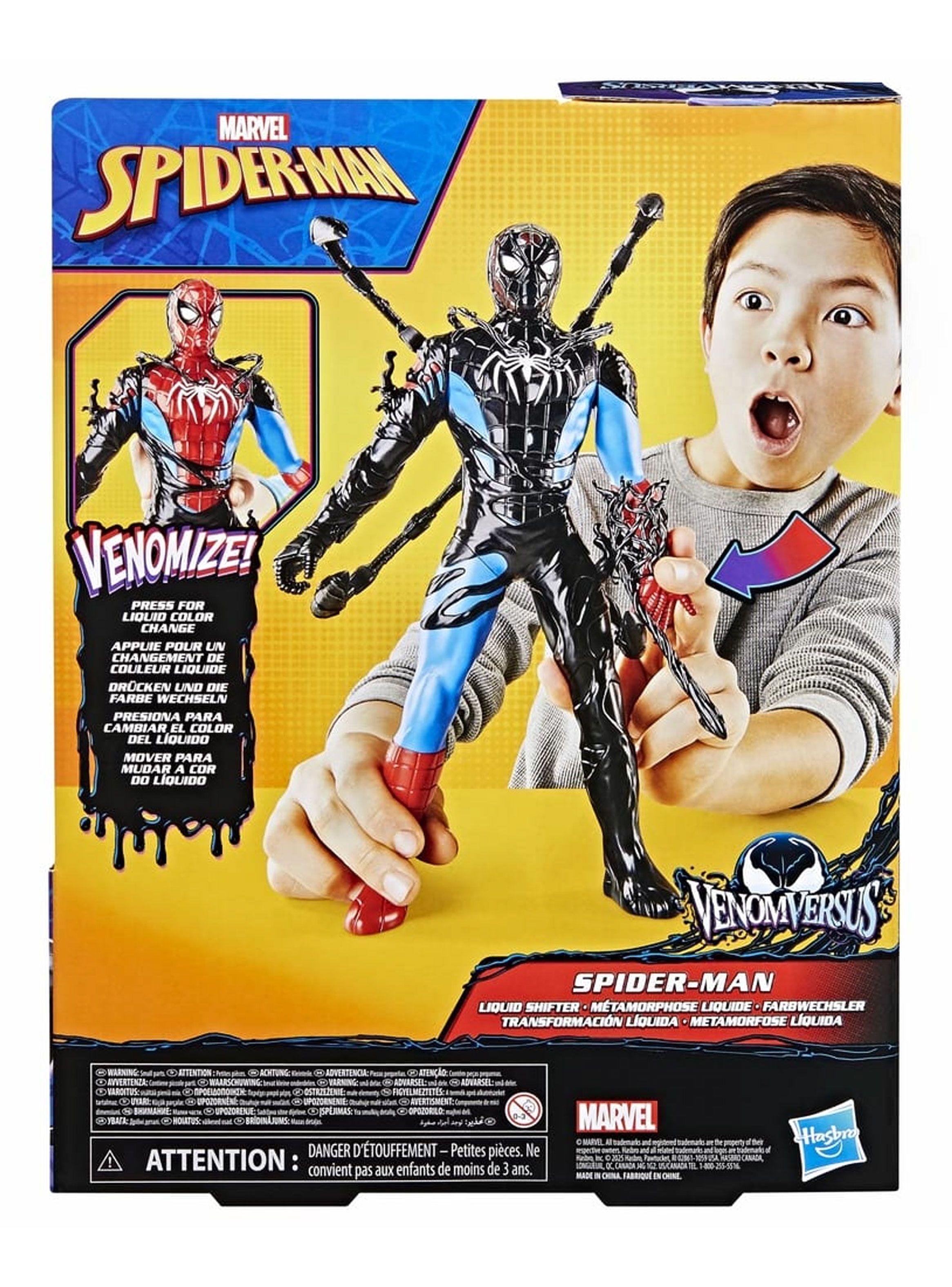 Figura de Acción Transformación Líquida Spiderman-5