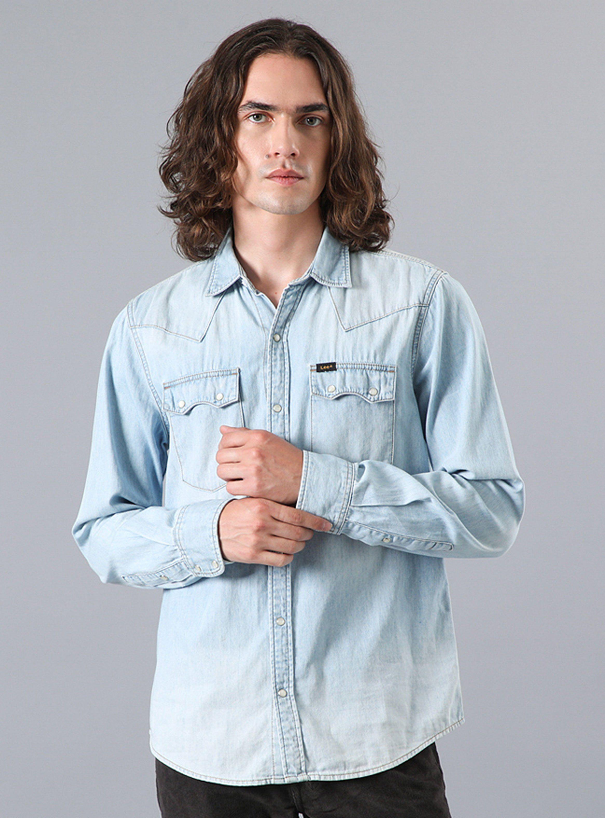 Camisa Casual Denim Leewestern Clara-0