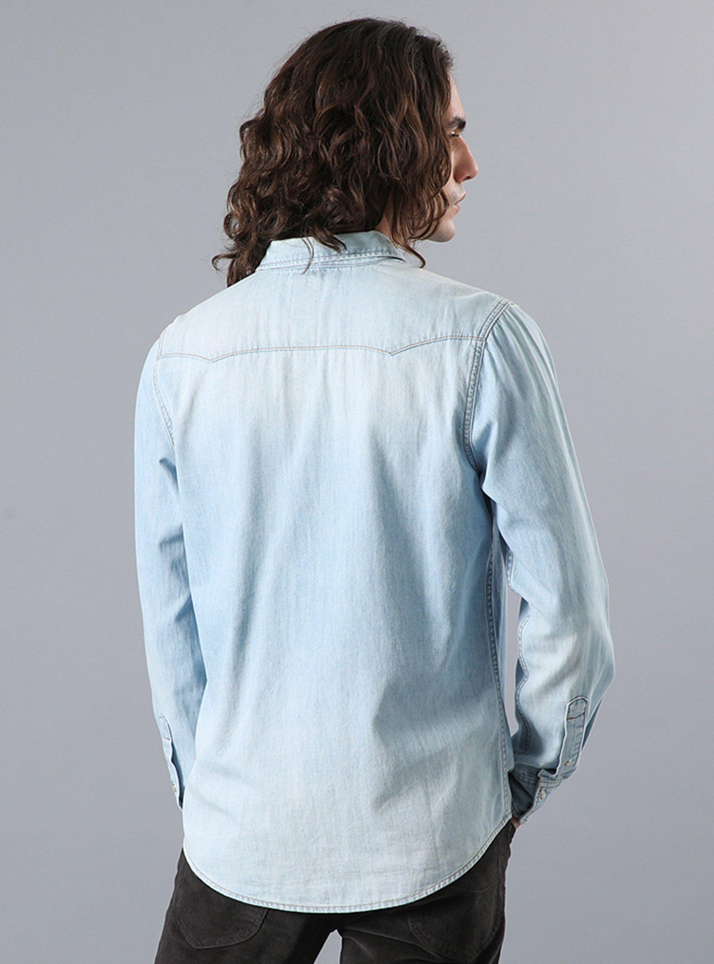 Camisa Casual Denim Leewestern Clara-1