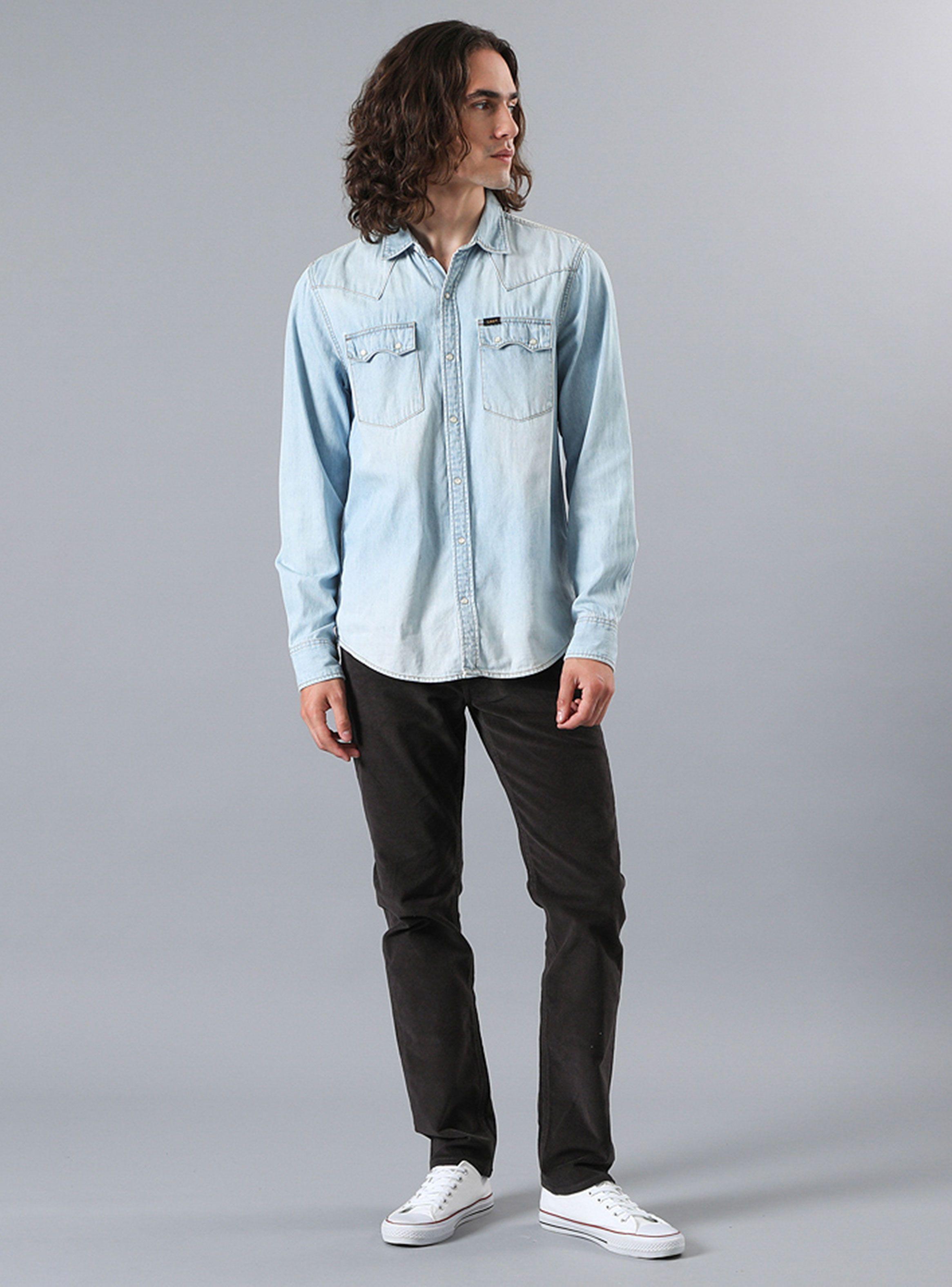 Camisa Casual Denim Leewestern Clara-3
