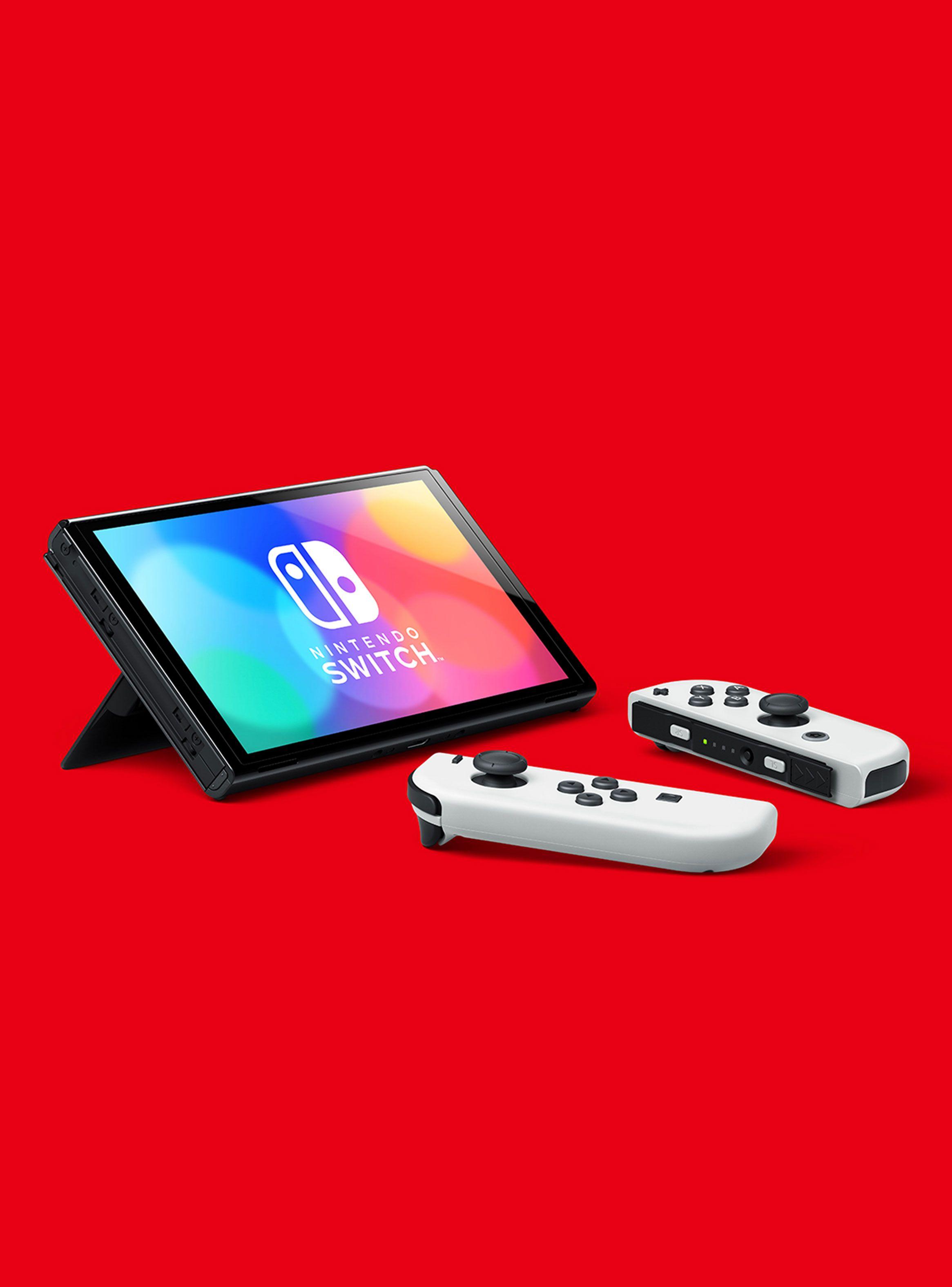 Consola Nintendo Switch Oled White + Mario Kart 8-2