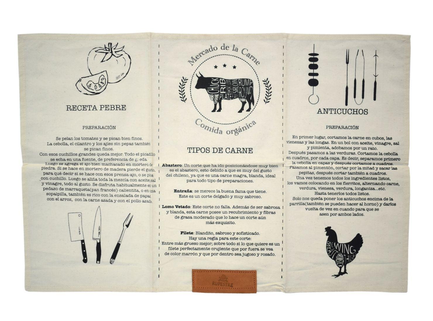 Paño Recetas Rupestre-1