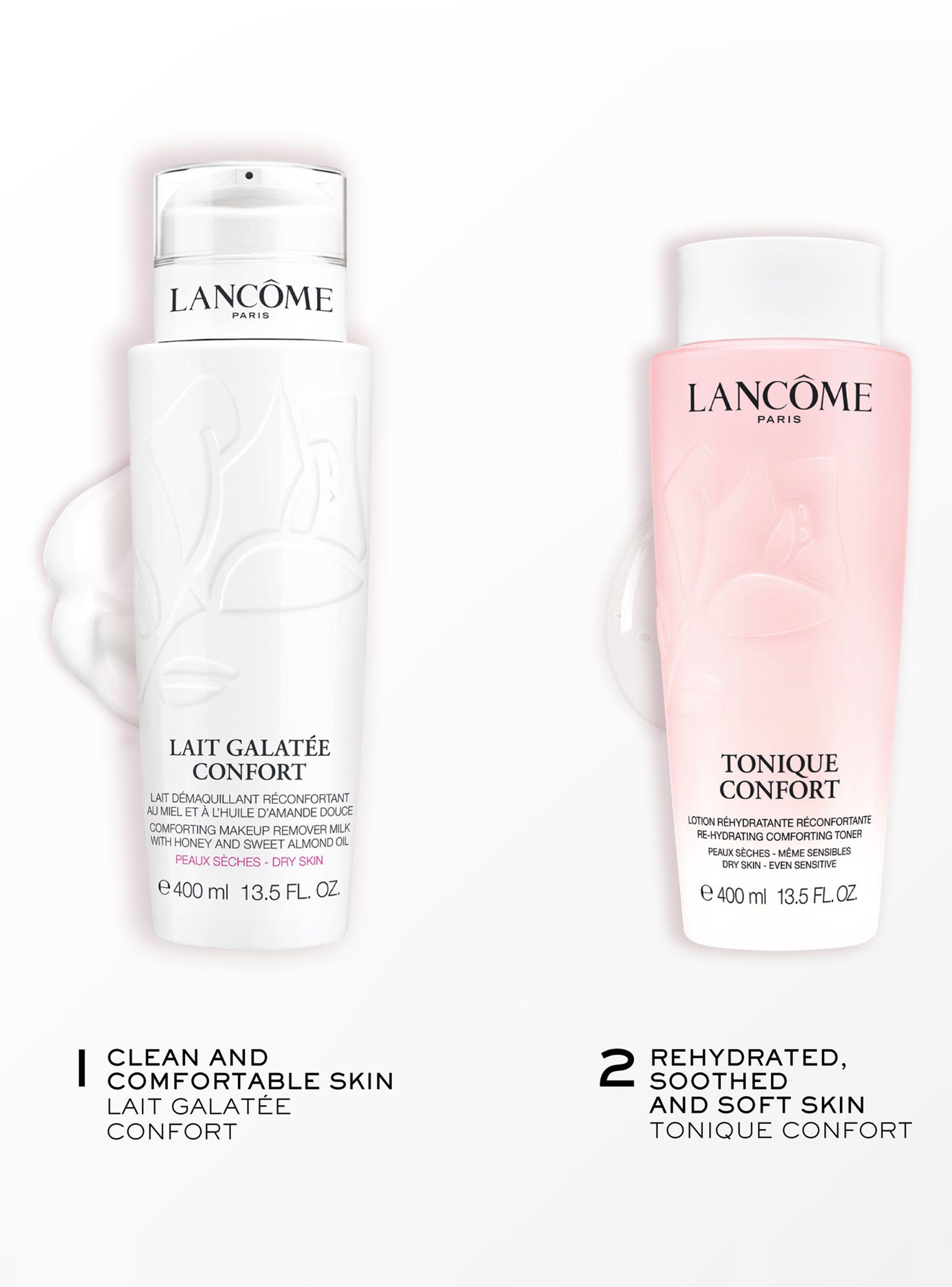Set Limpieza Lait Galatée y Tonique Confort 400ml Lancôme-2