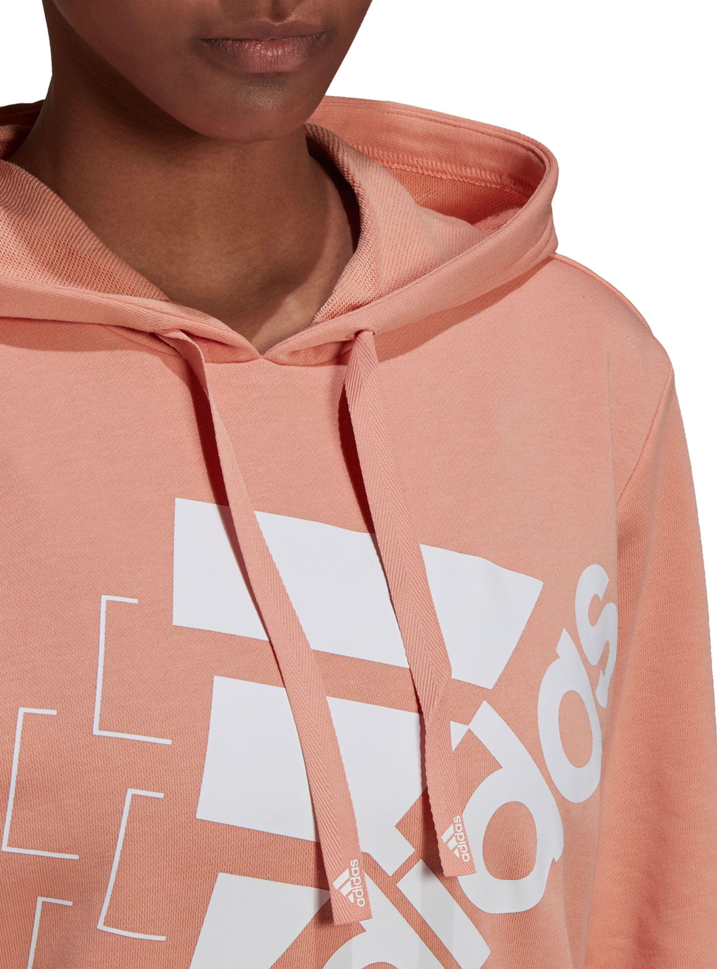 Polerón Adidas Brand Love Relaxed Hoodie Mujer-3
