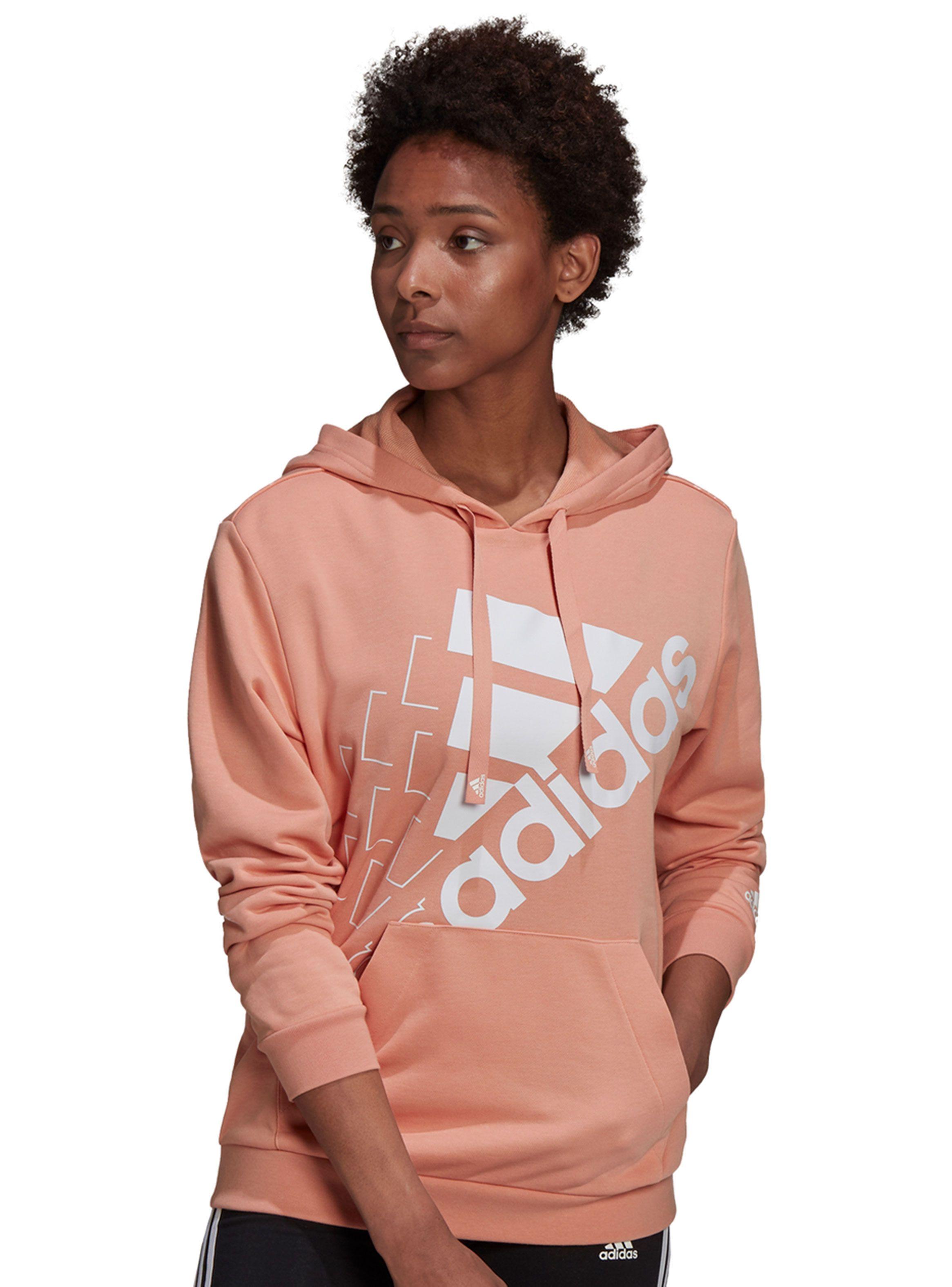 Polerón Adidas Brand Love Relaxed Hoodie Mujer-0