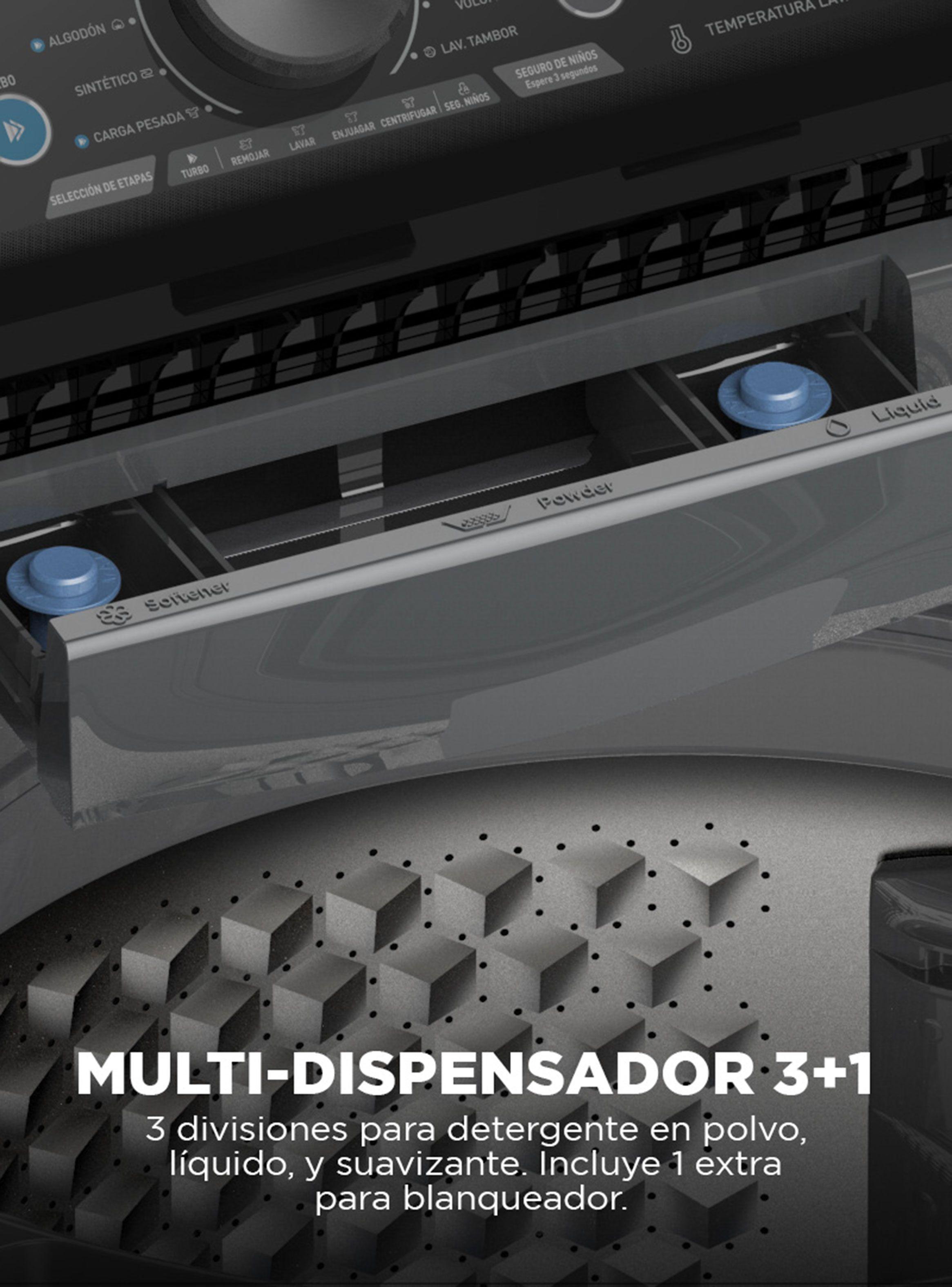 Lavadora Carga Superior 21 Kg MA500W210/G-4