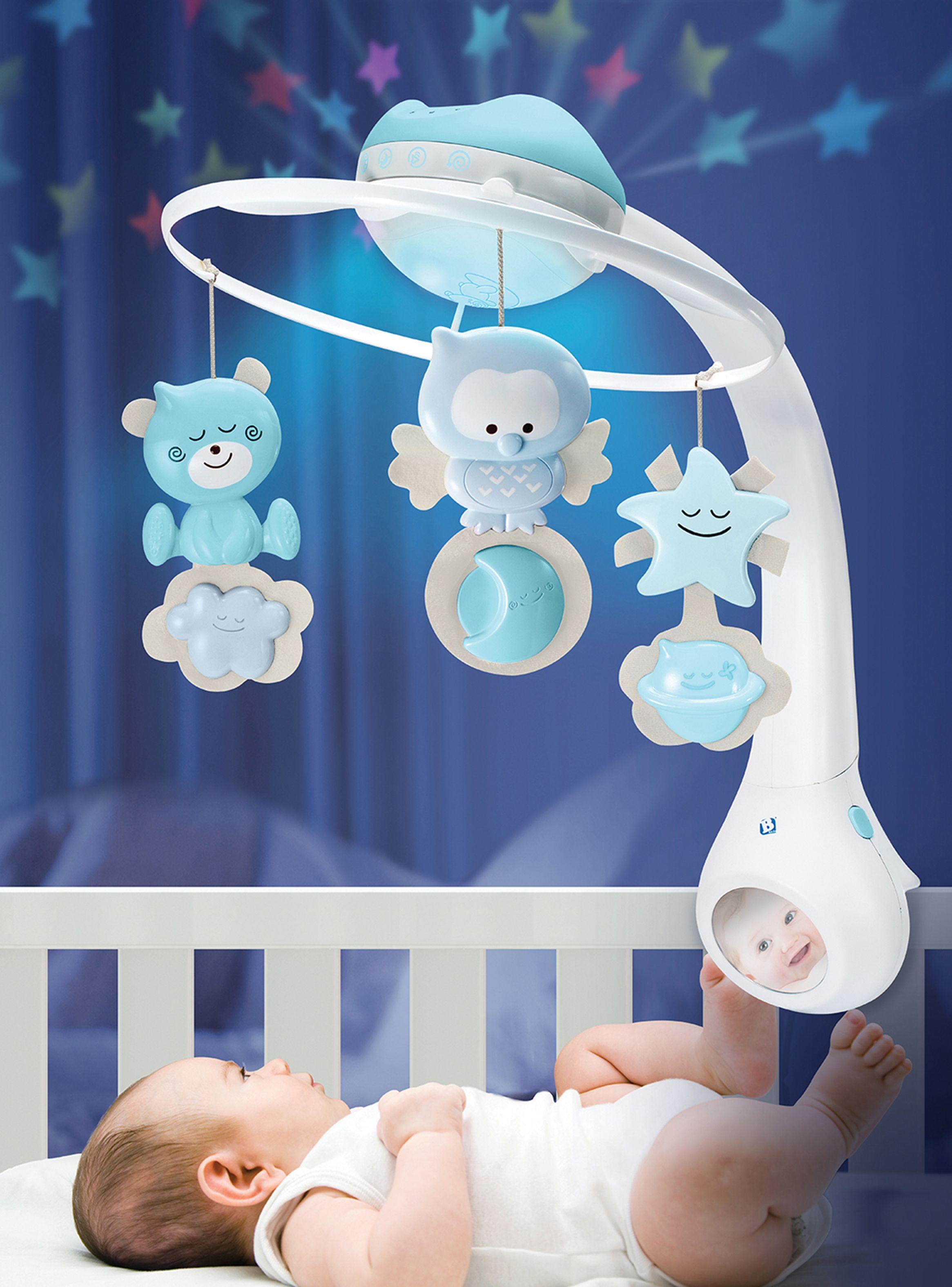 Móvil 3 en 1 Projector Musical Gris-2