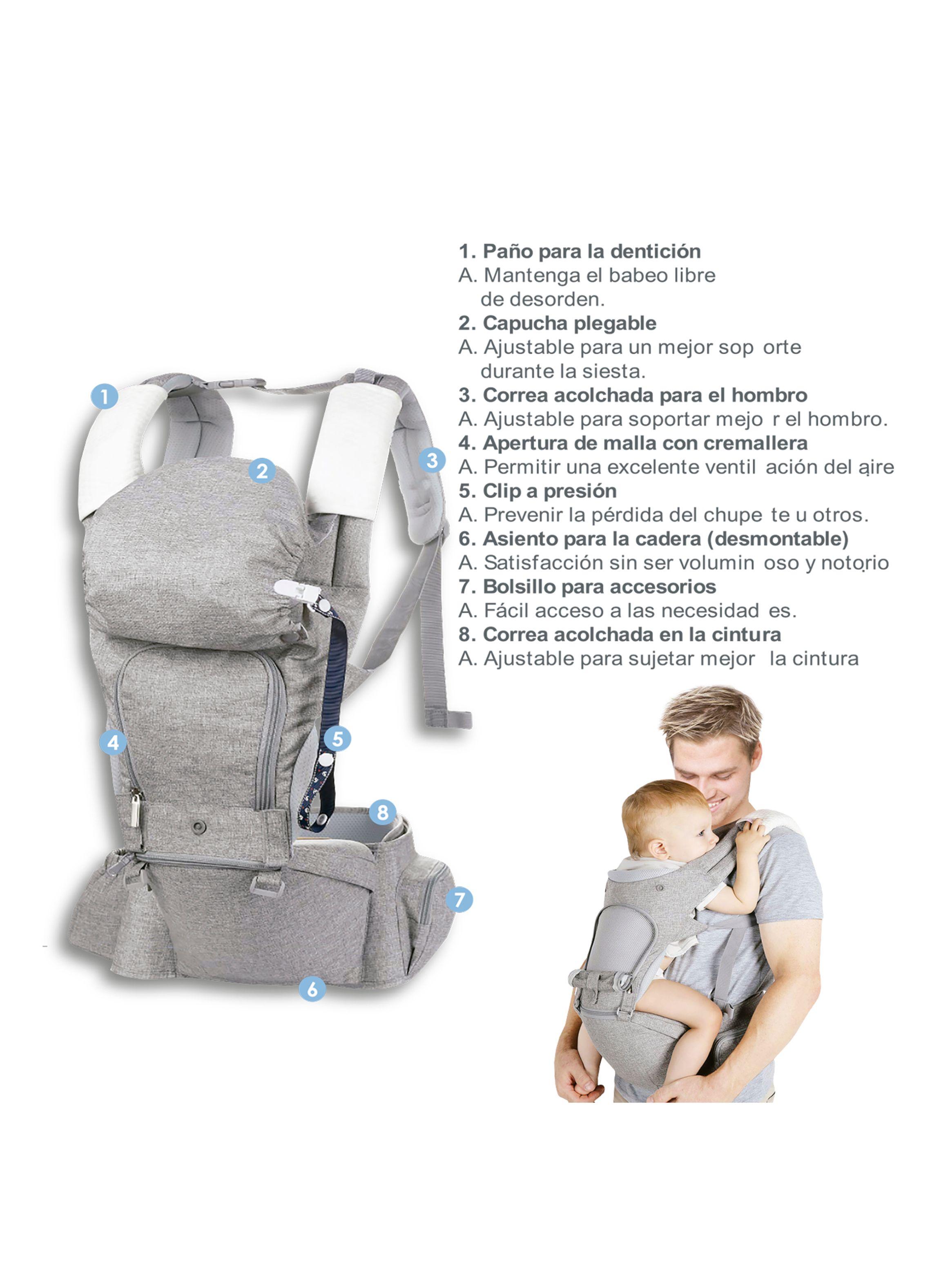 Porta Bebé Cy019 Beige-5