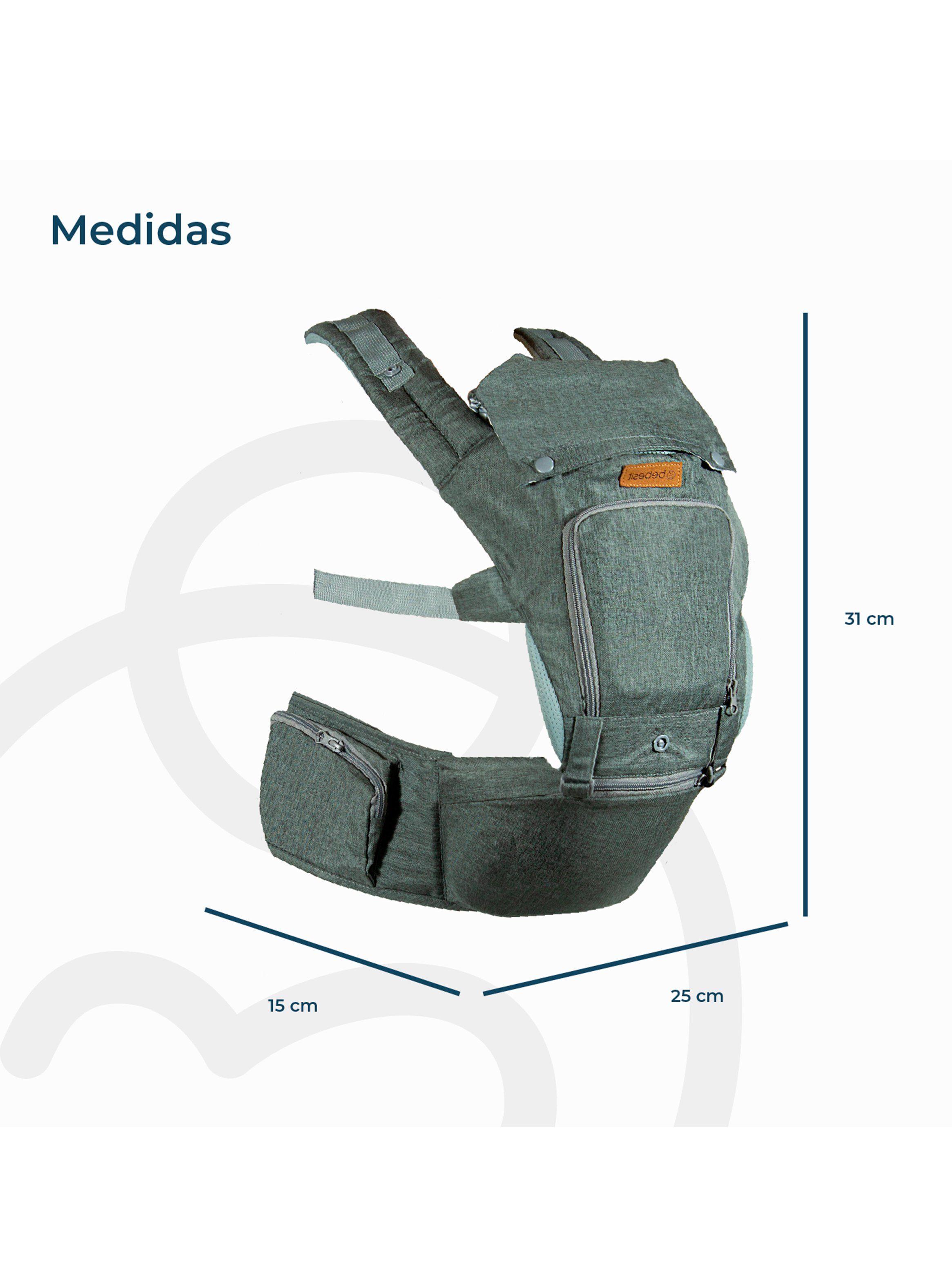 Porta Bebé Cy019 Gris-1