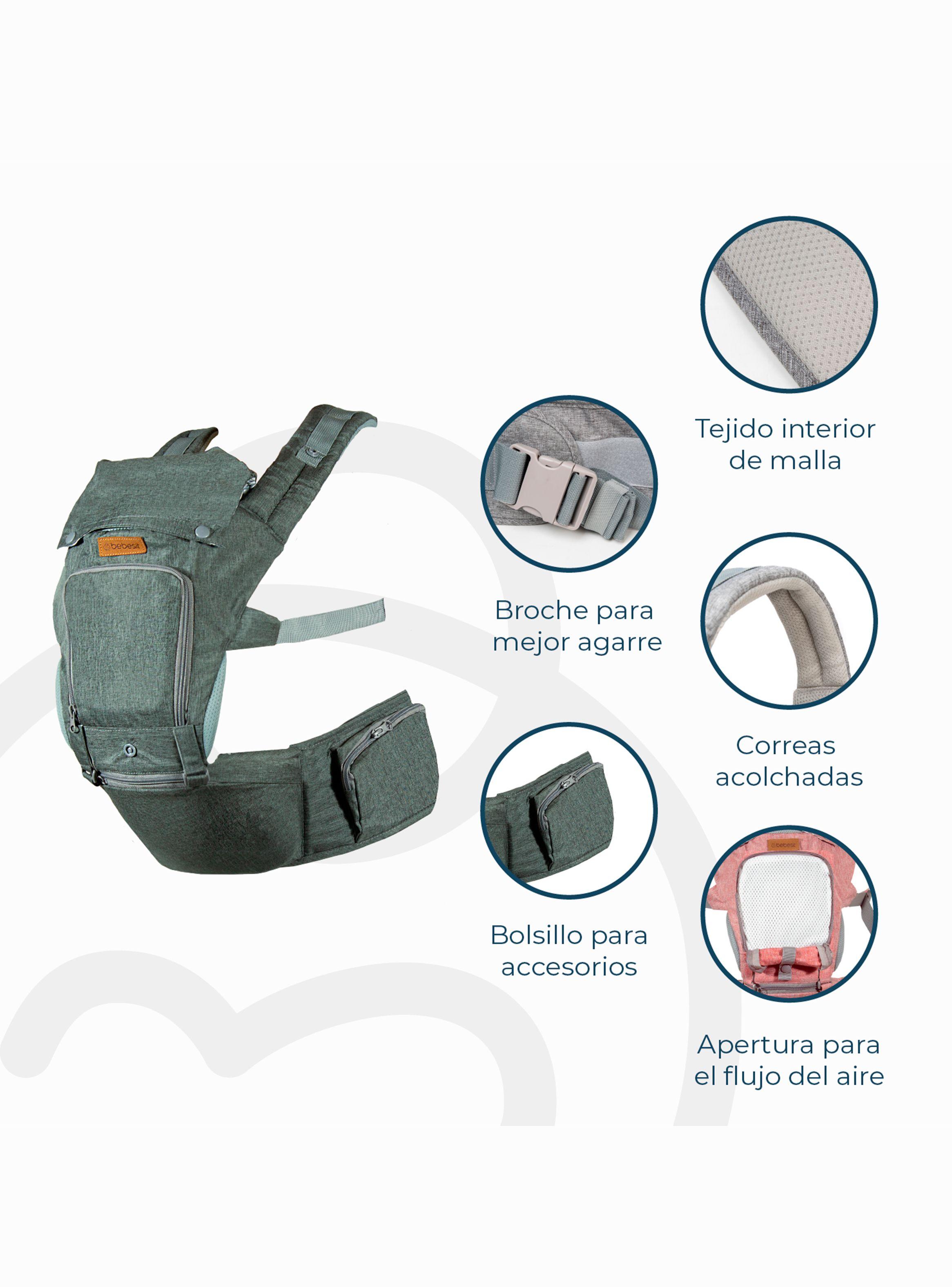 Porta Bebé Cy019 Gris-2