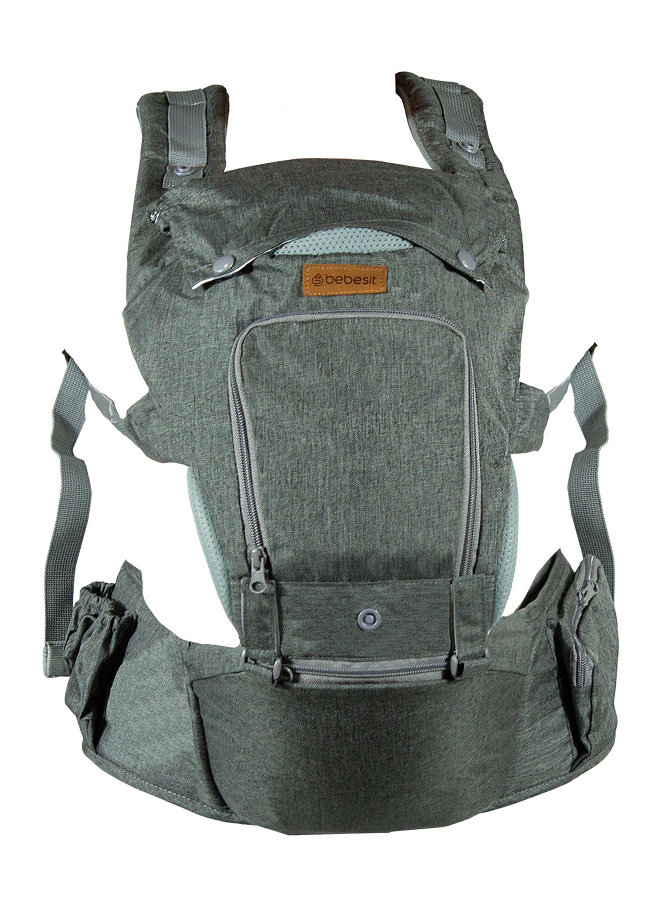 Porta Bebé Cy019 Gris-0