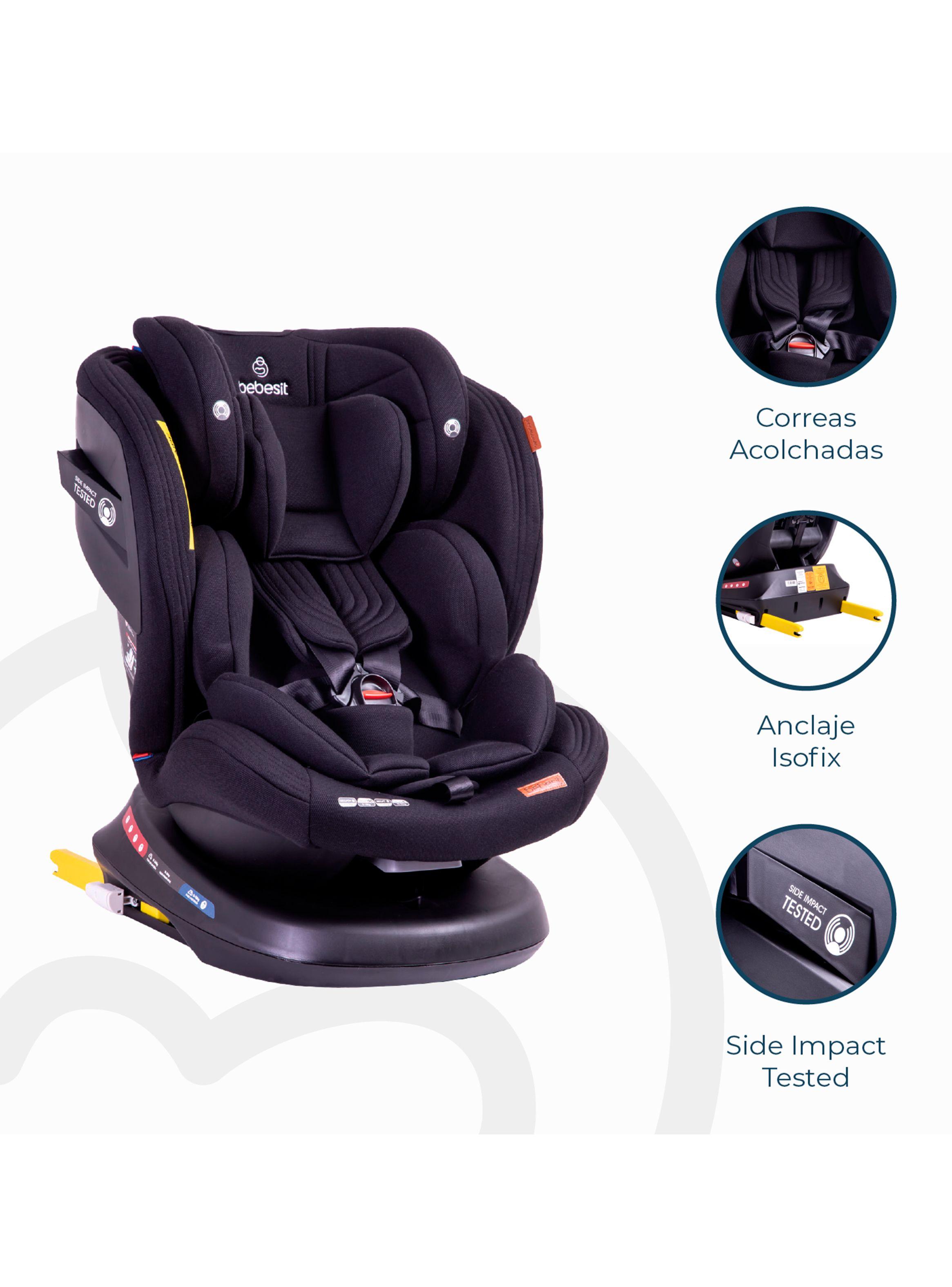 Silla de Auto Supra 360 Premium Negro-2