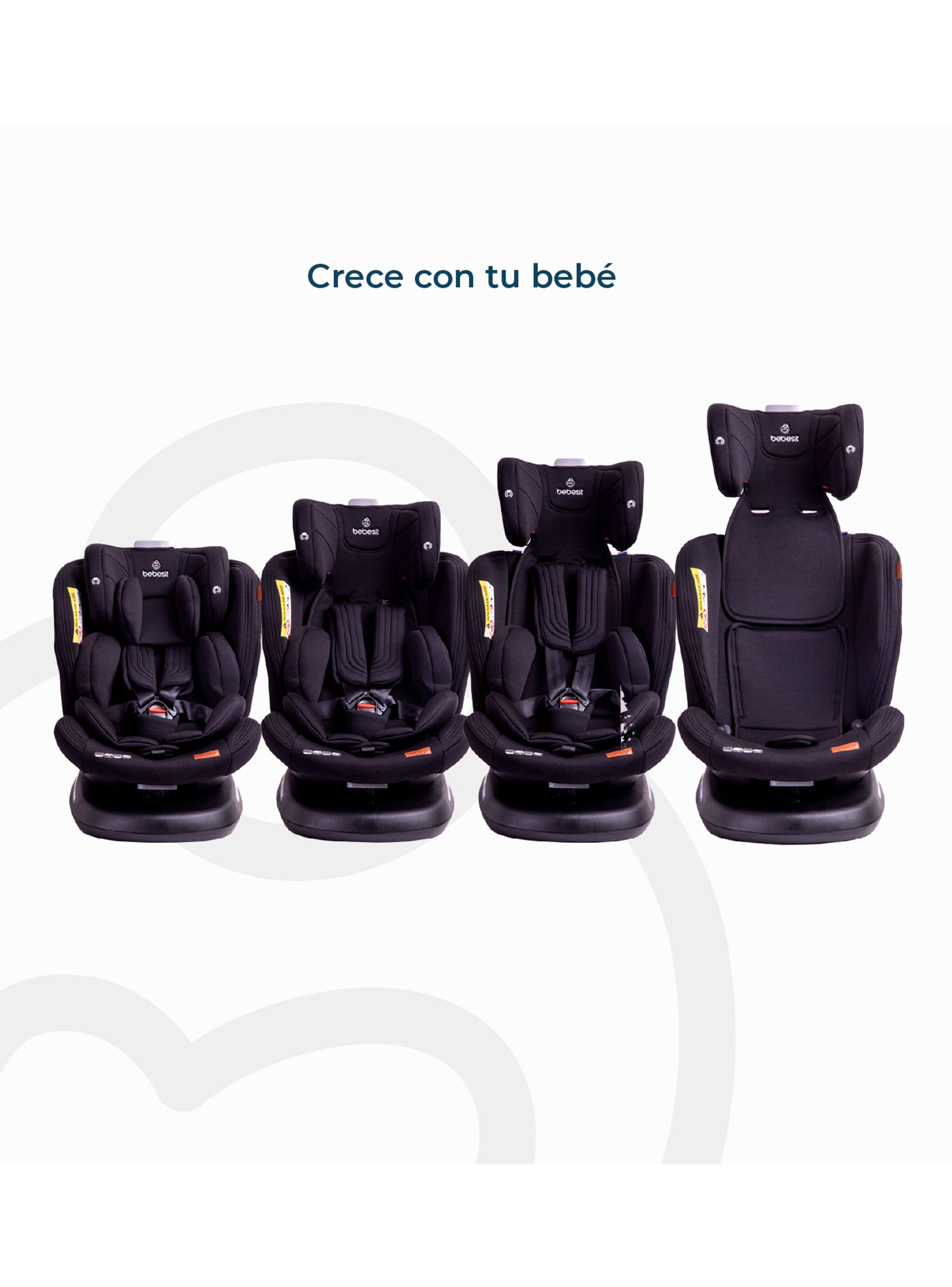 Silla de Auto Supra 360 Premium Negro-5