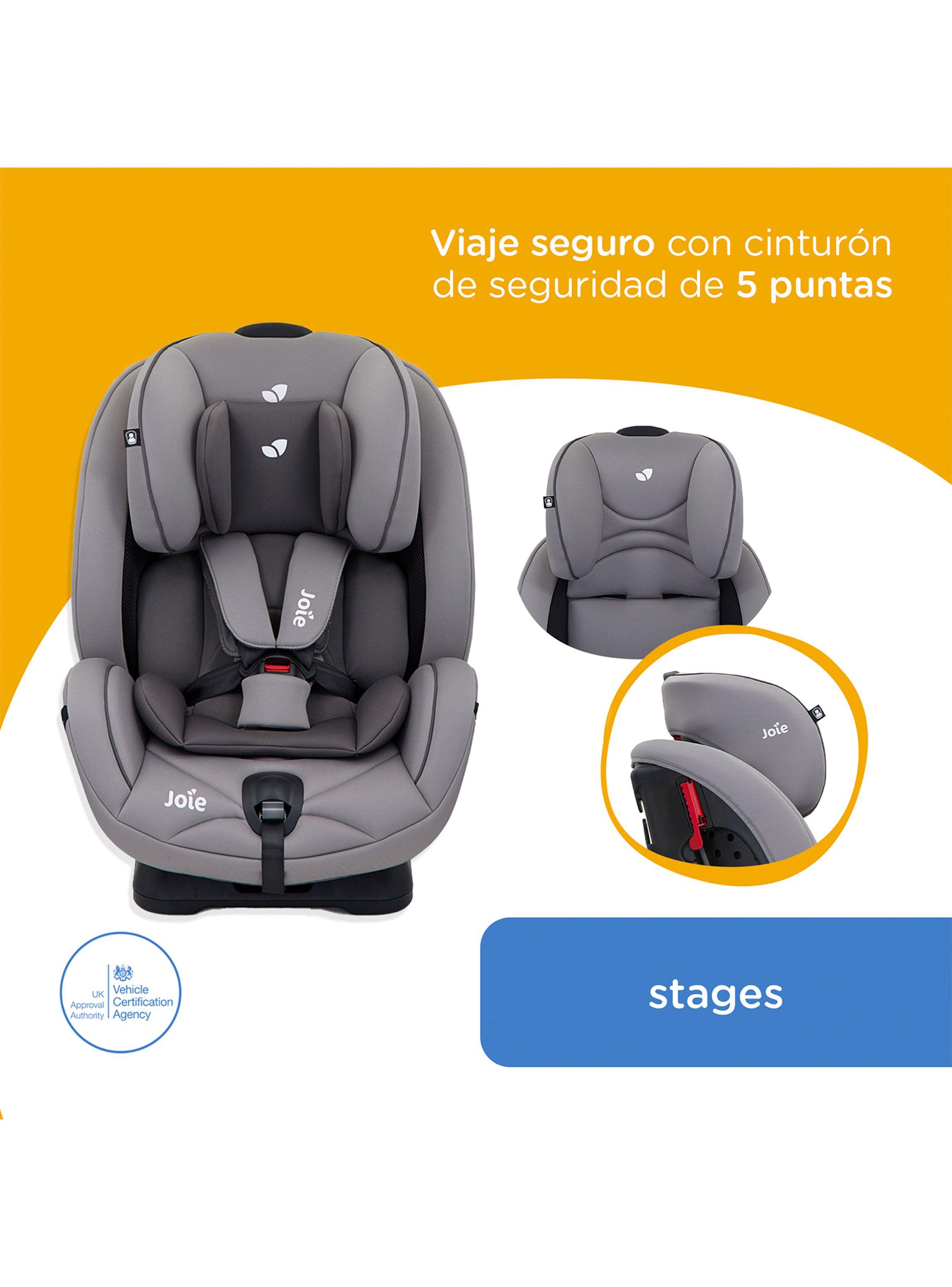 Silla de Auto Stages Gray-2