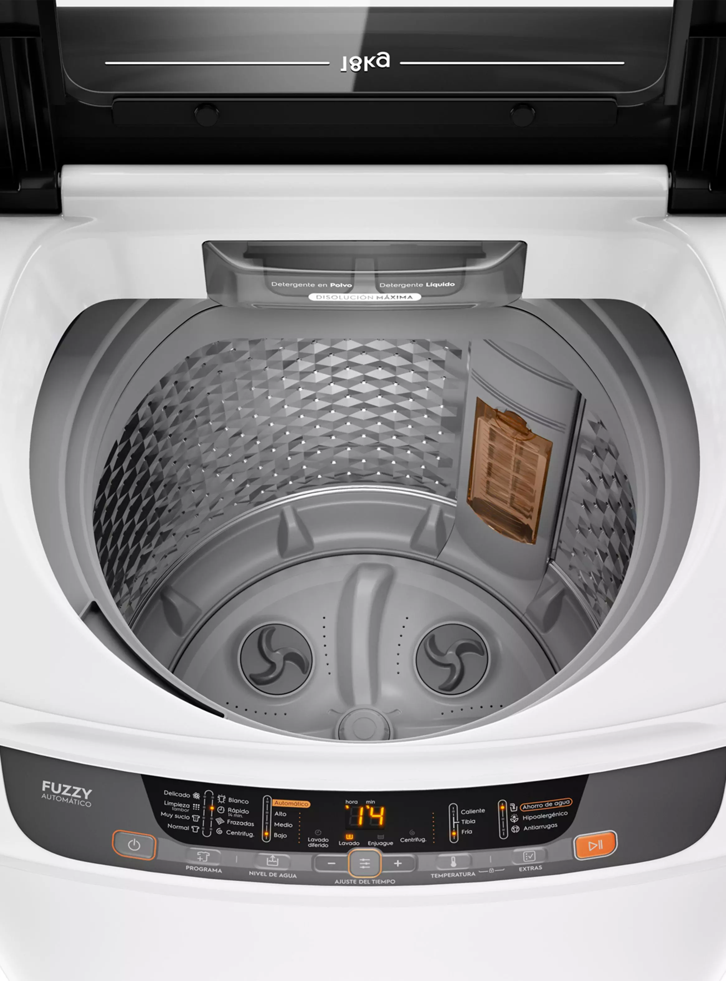Lavadora Carga Superior 18 Kg 18 BZG Blanca-3