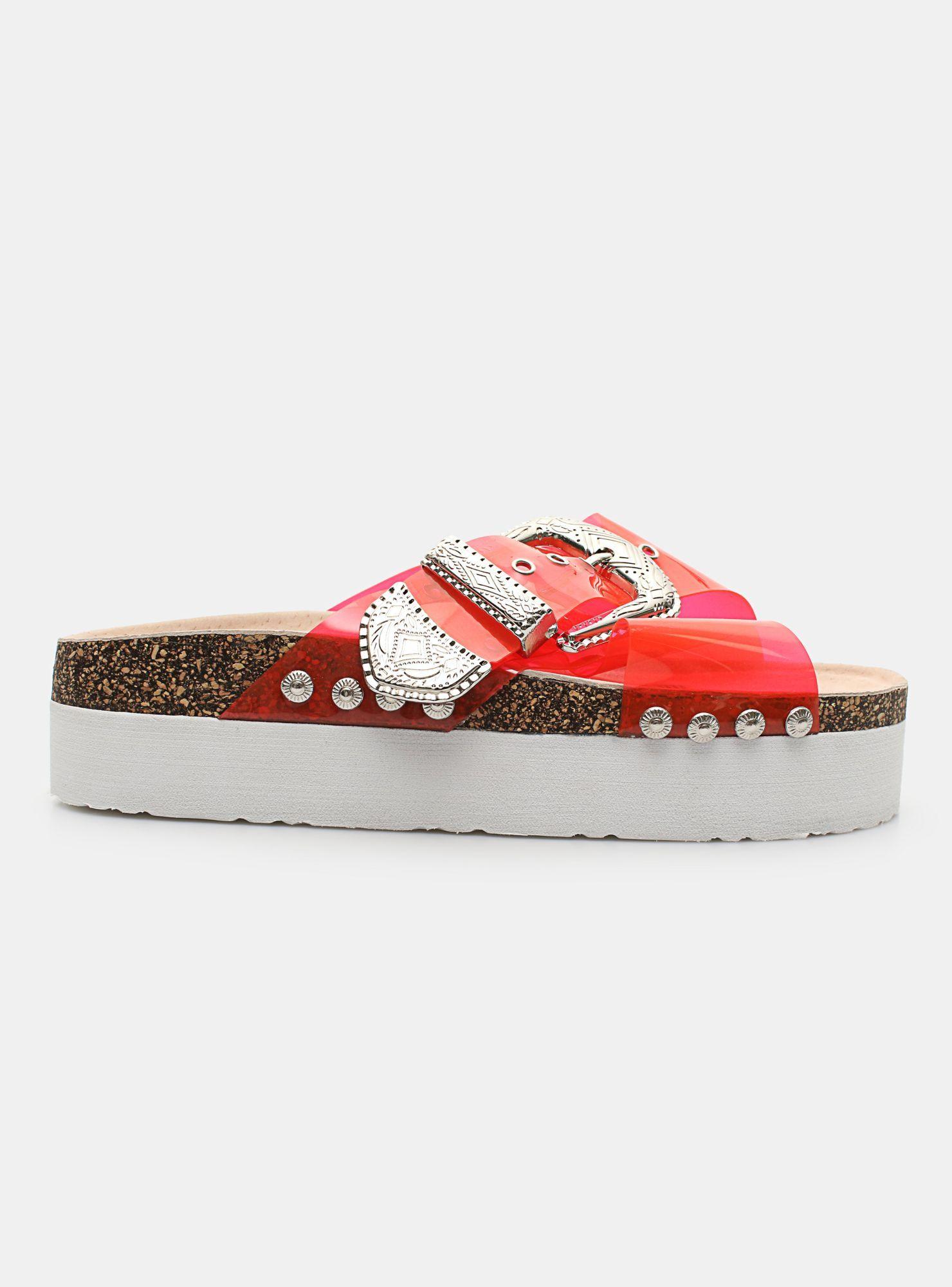 Sandalia Opposite Plastic Casual-0