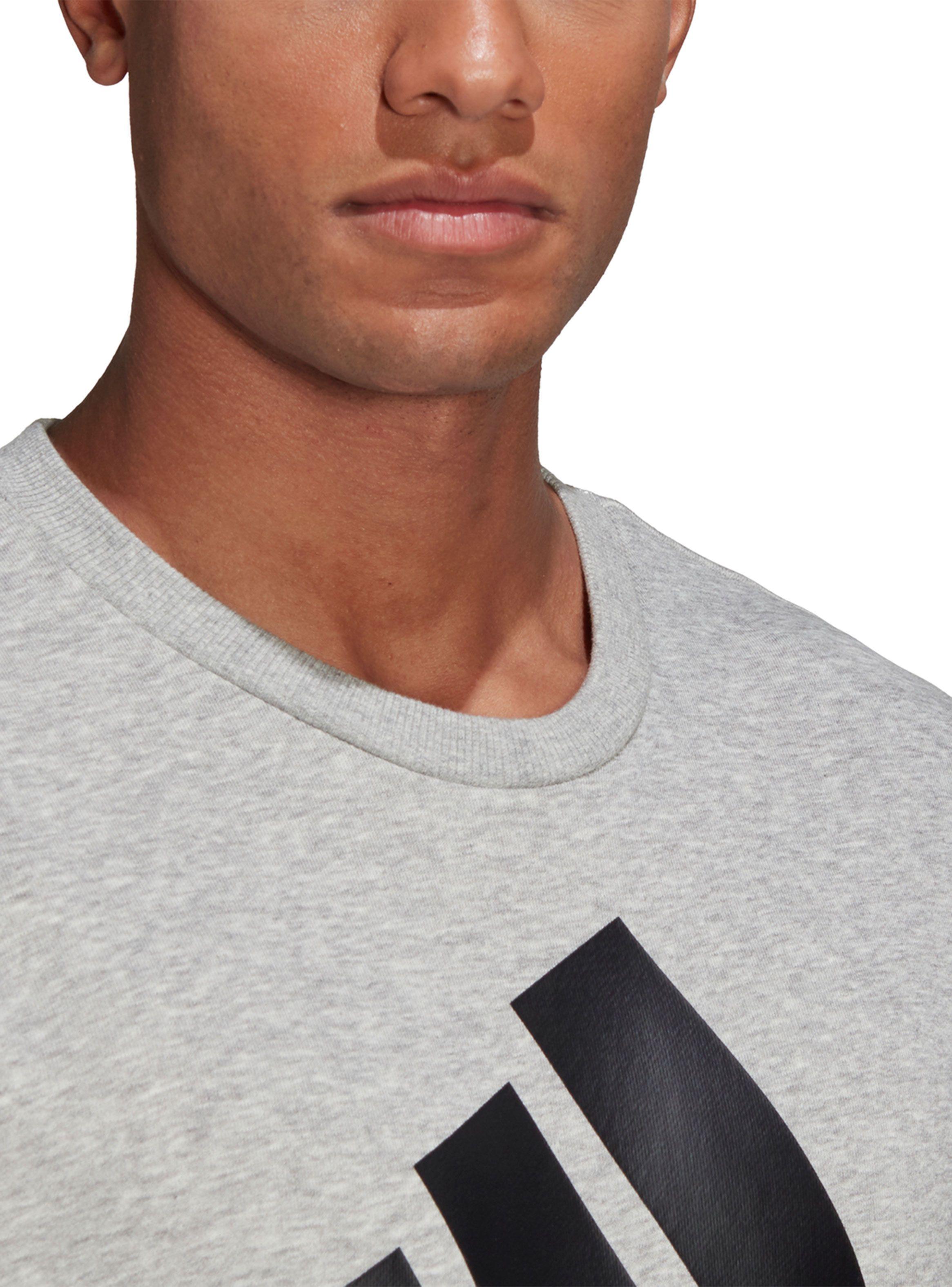 Polerón Adidas Essentials Sweatshirt Gris Hombre-2