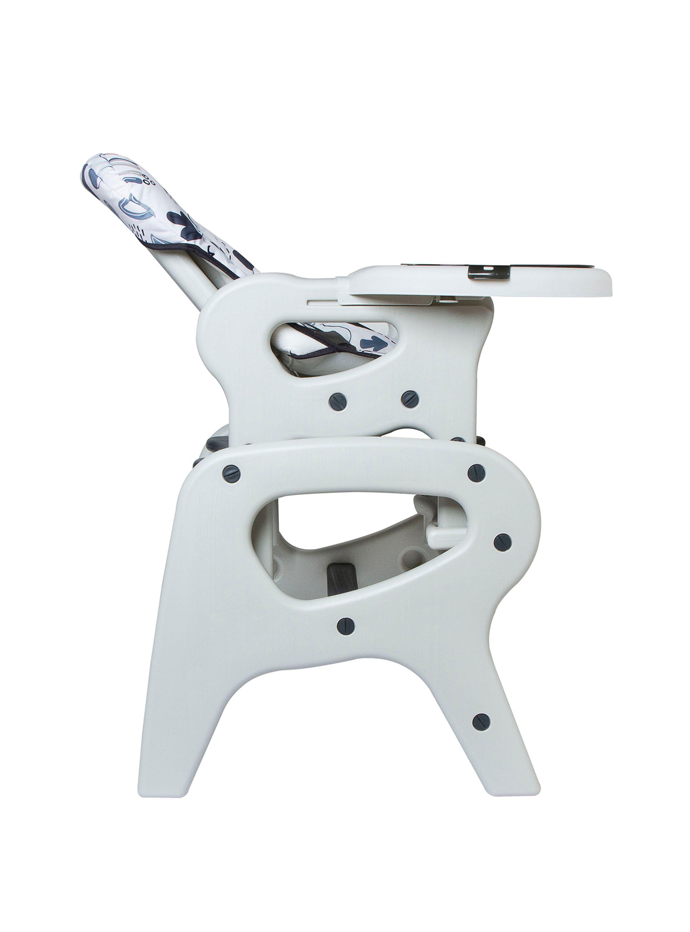 Silla de Comer Escritorio Eat & Fun Grey-4