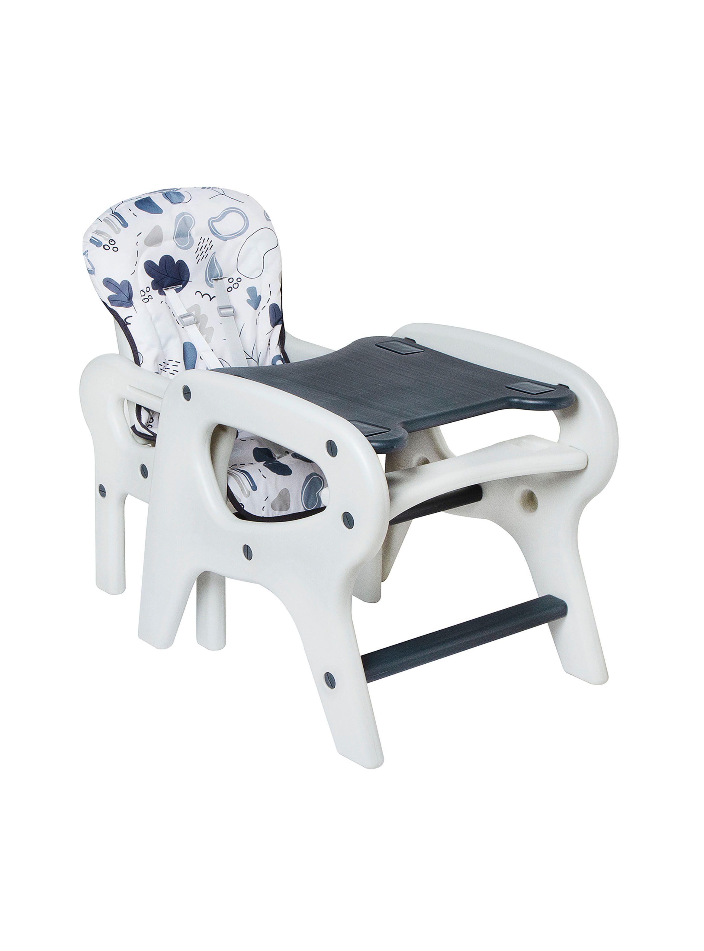 Silla de Comer Escritorio Eat & Fun Grey-2