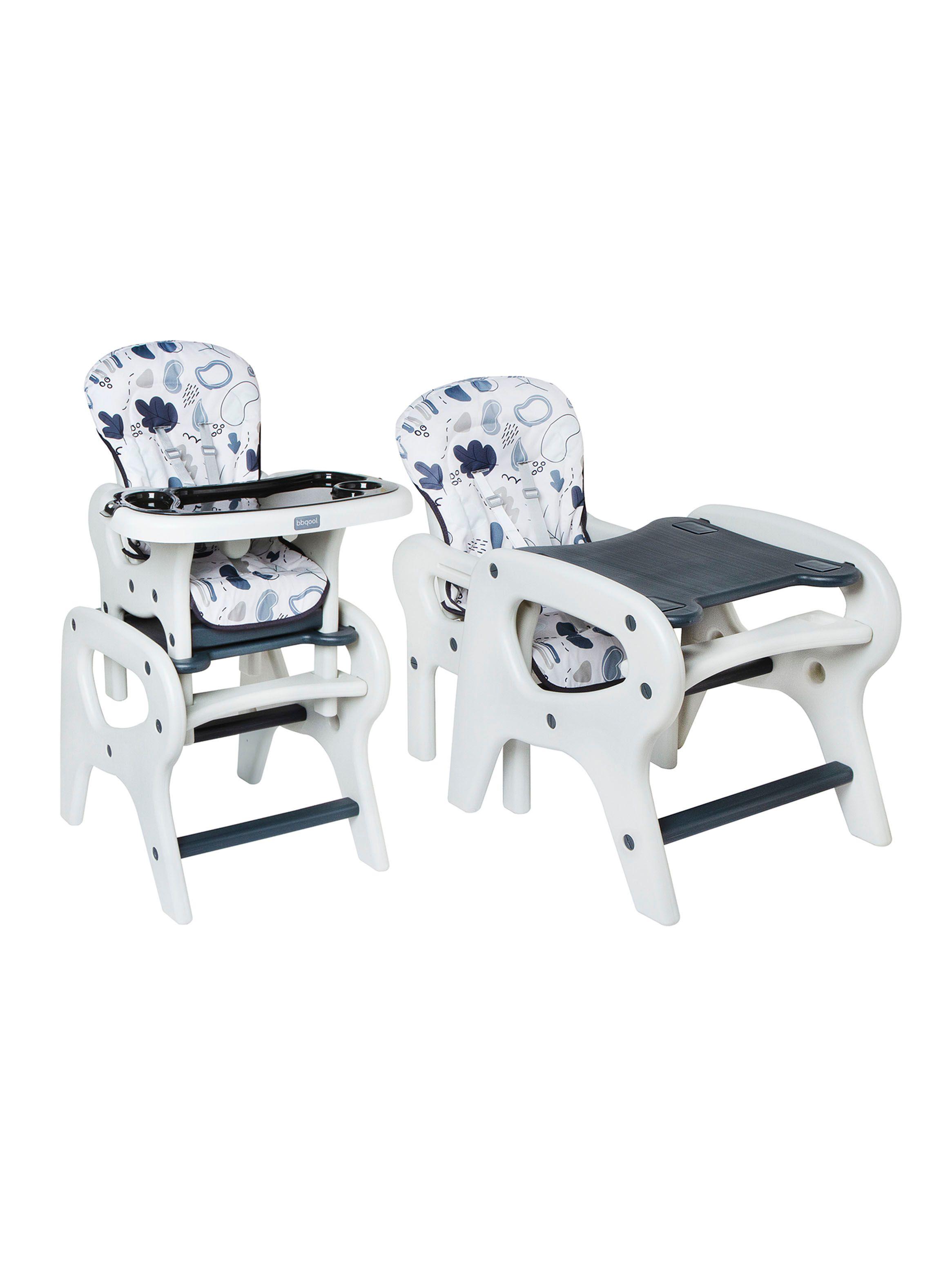 Silla de Comer Escritorio Eat & Fun Grey-1