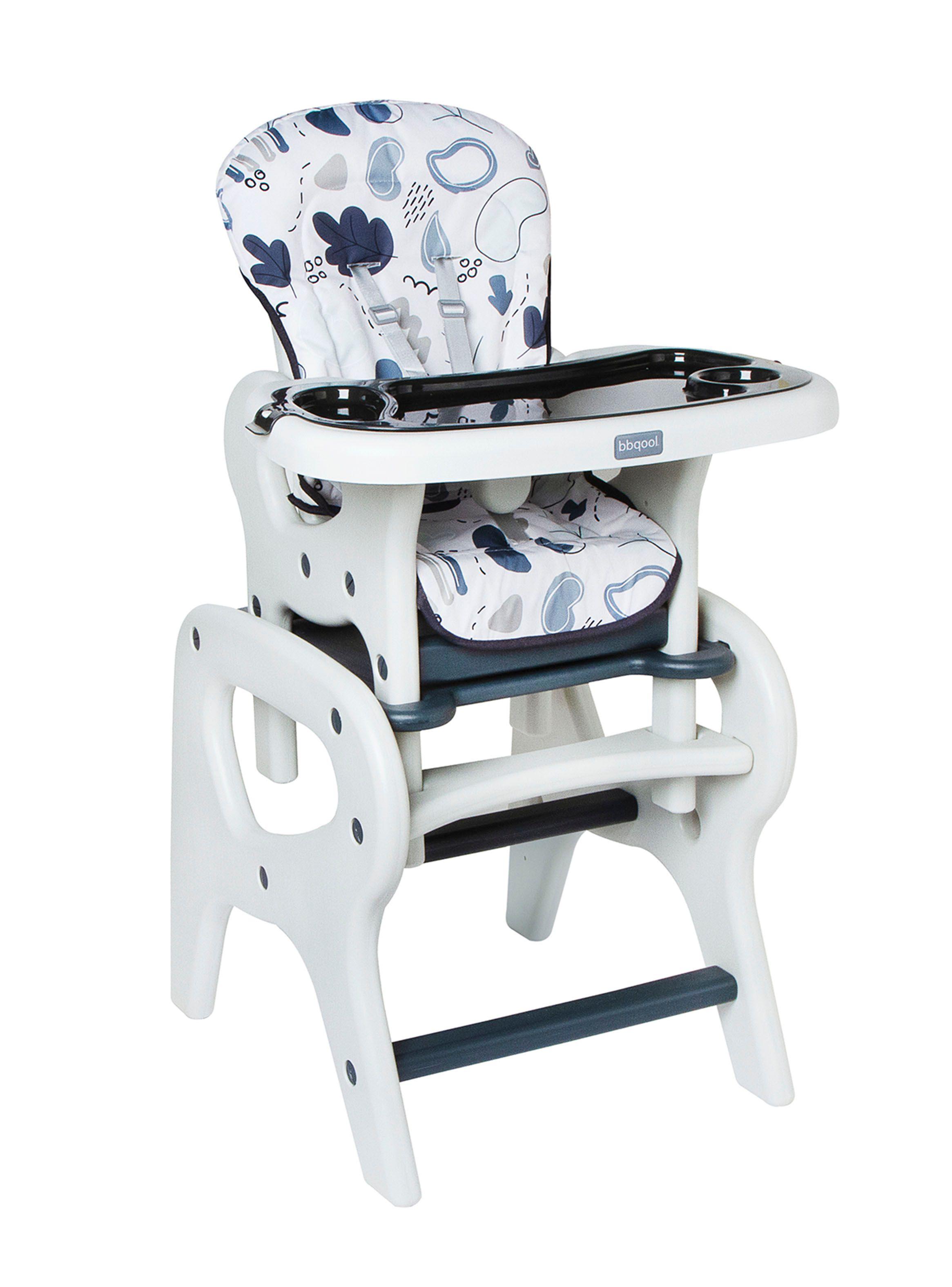 Silla de Comer Escritorio Eat & Fun Grey-0