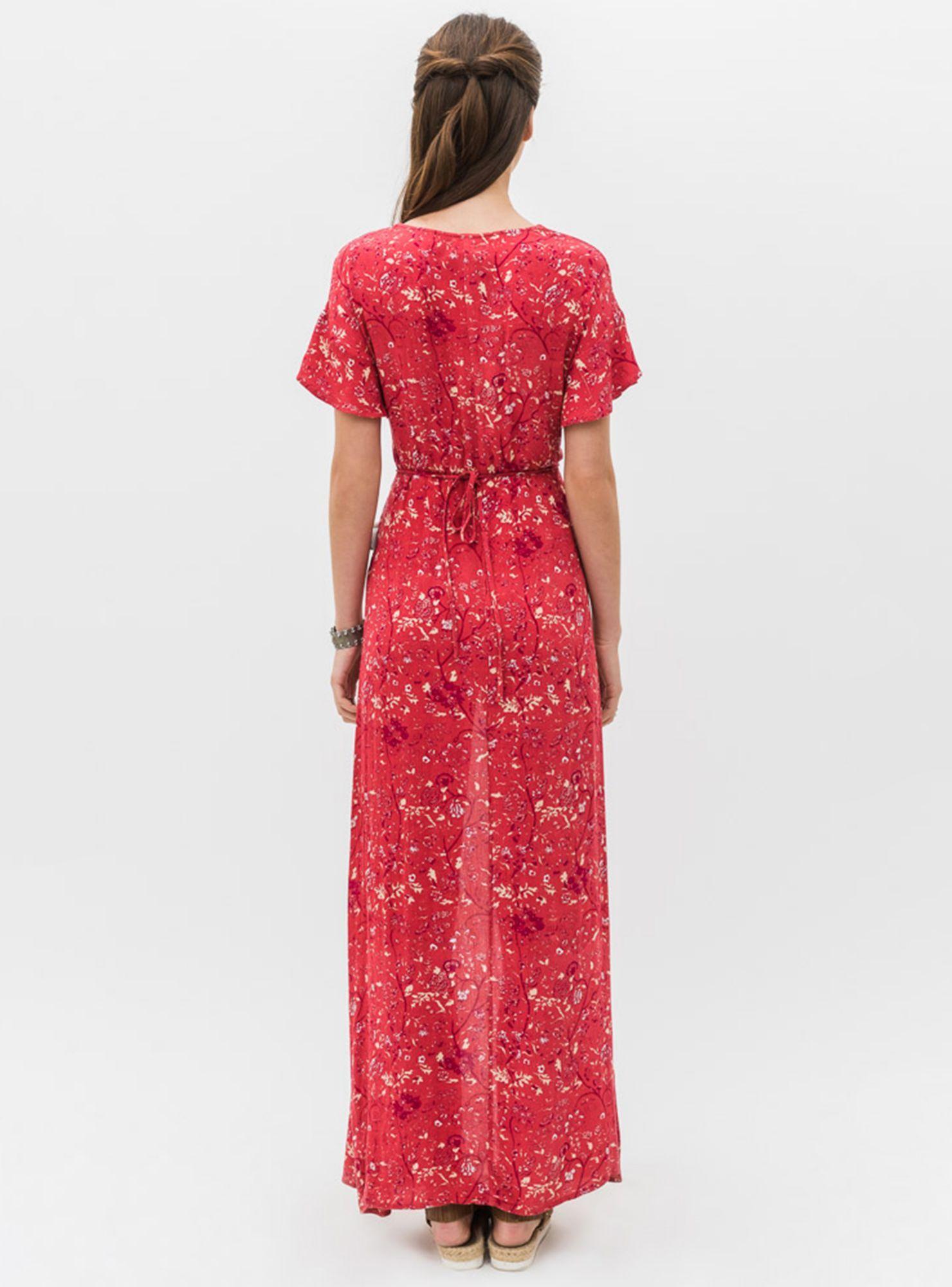 Vestido Largo Cola Umbrale Be-1