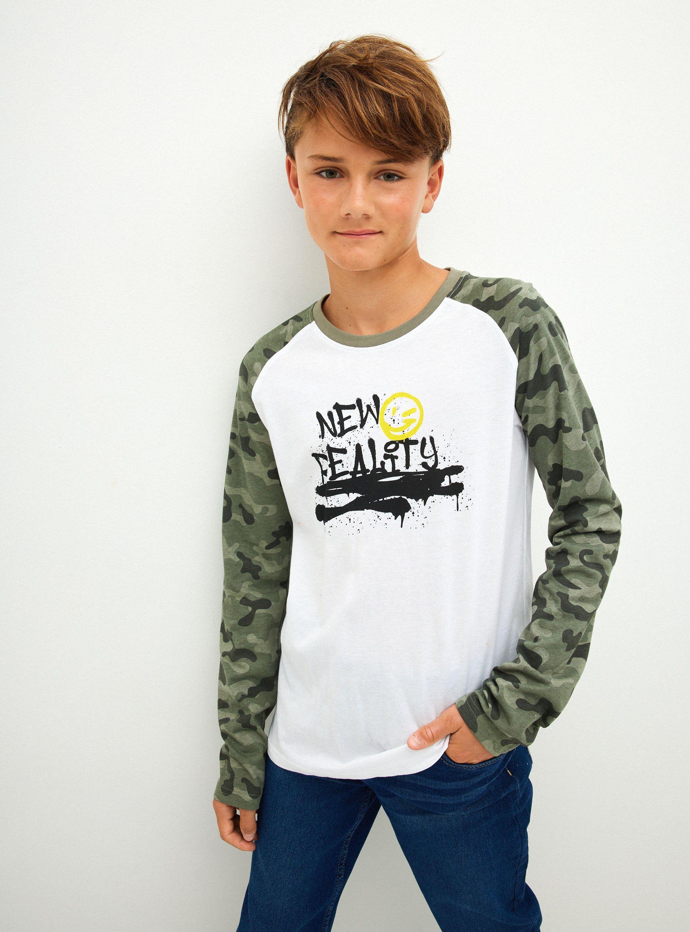 Polera Manga Raglan Bicolor New Estampado-0